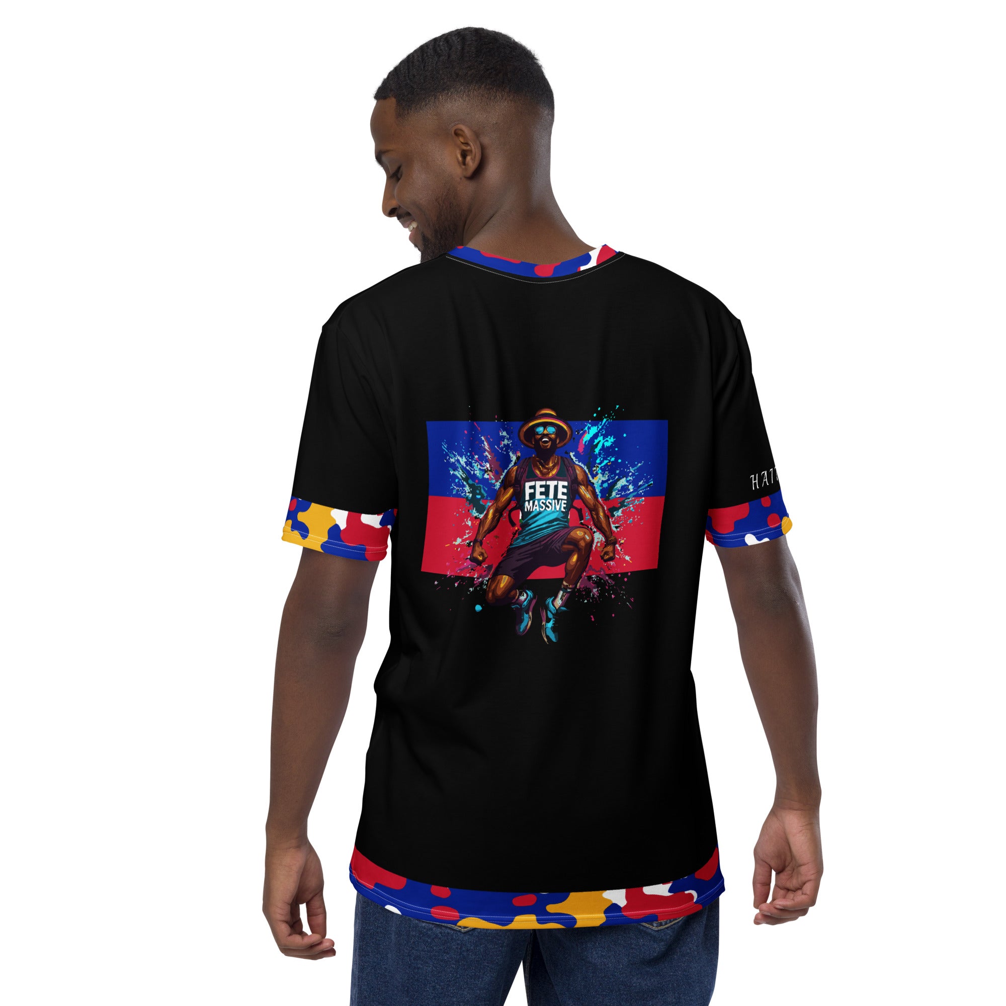 Haiti Land of Soca CAMO t-shirt-Fete Massive