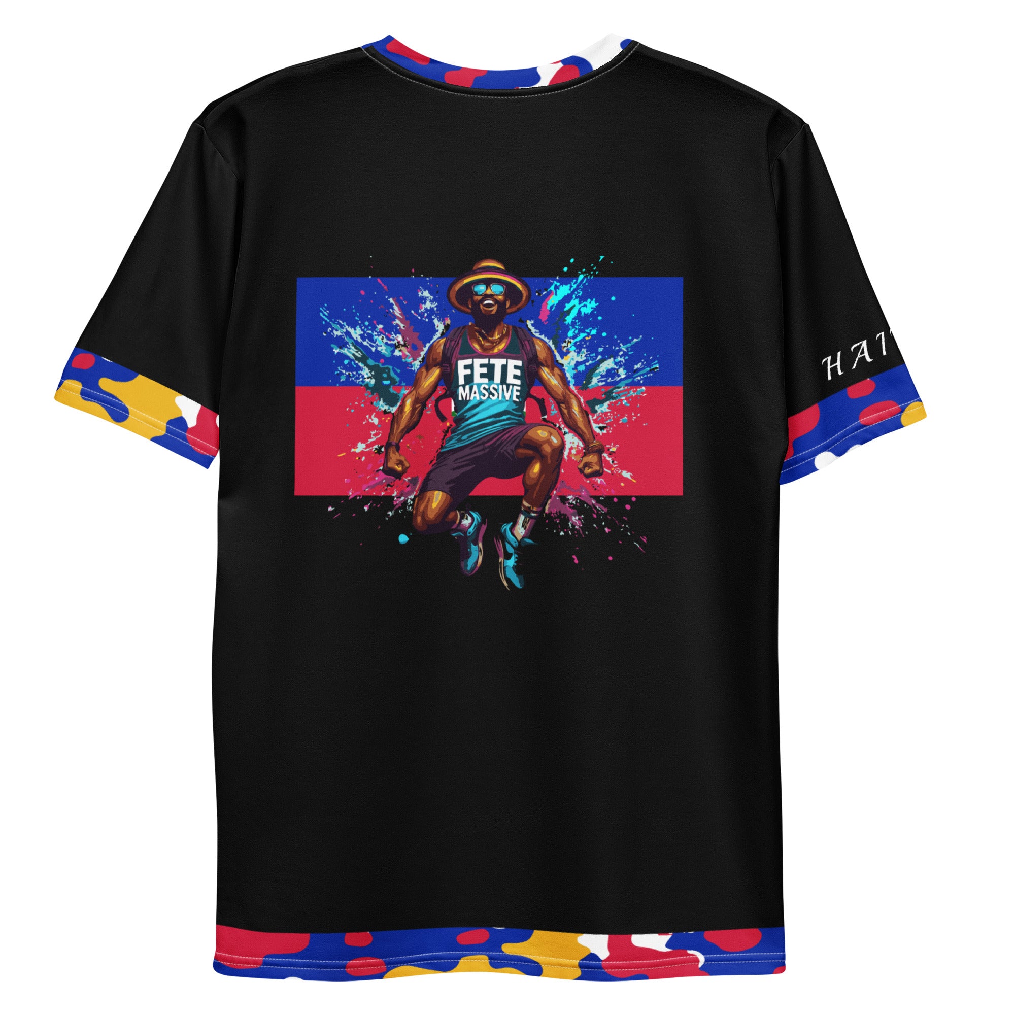 Haiti Land of Soca CAMO t-shirt-Fete Massive