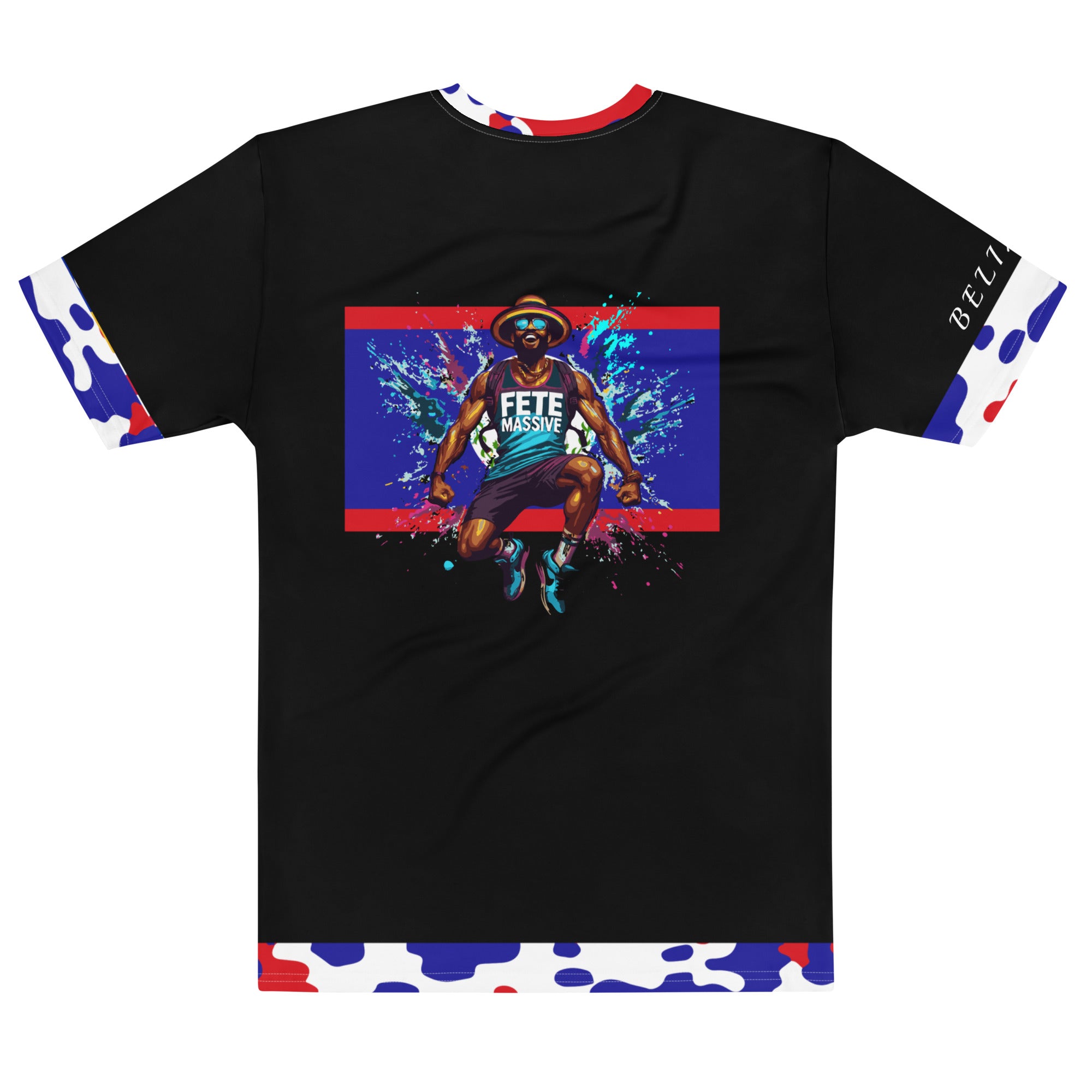 Belize Land of Soca CAMO t-shirt-Fete Massive