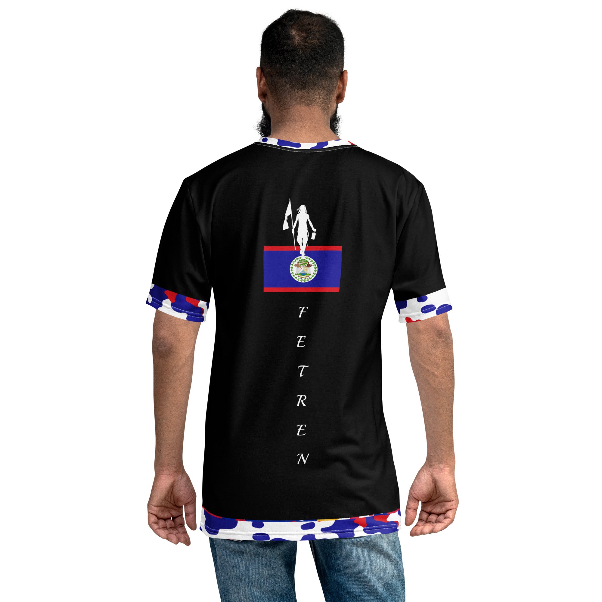 Belize Fetren CAMO t-shirt-Fete Massive