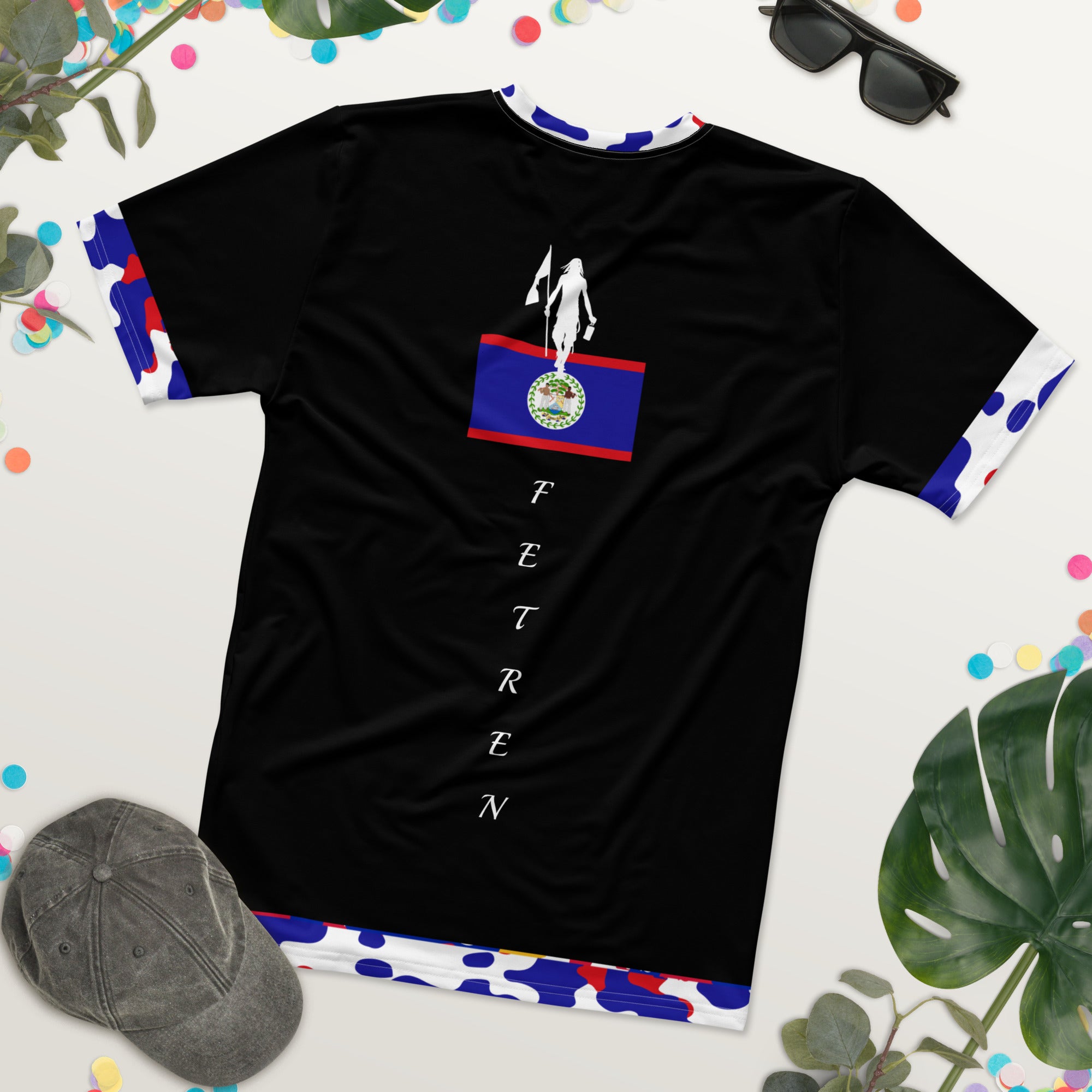 Belize Fetren CAMO t-shirt-Fete Massive