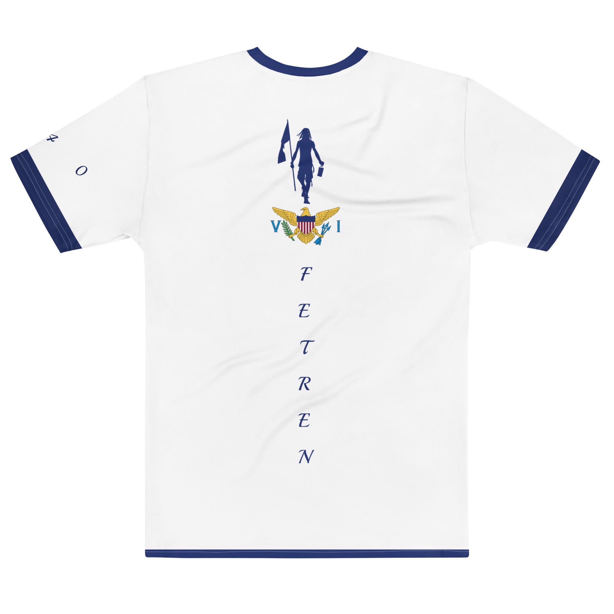 Virgin Islands Fetren tee Blue trim-Fete Massive