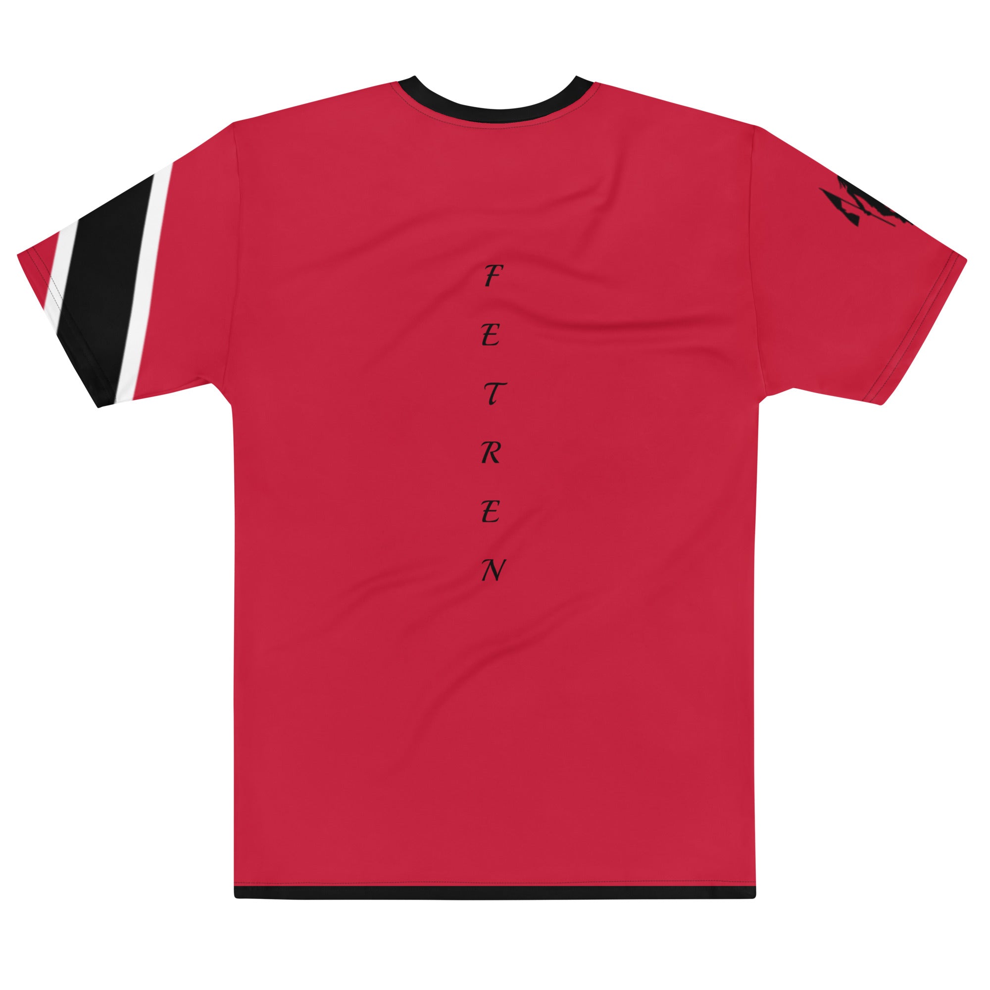 Trinidad Fetren Men's t-shirt (Red without trini word)-Fete Massive