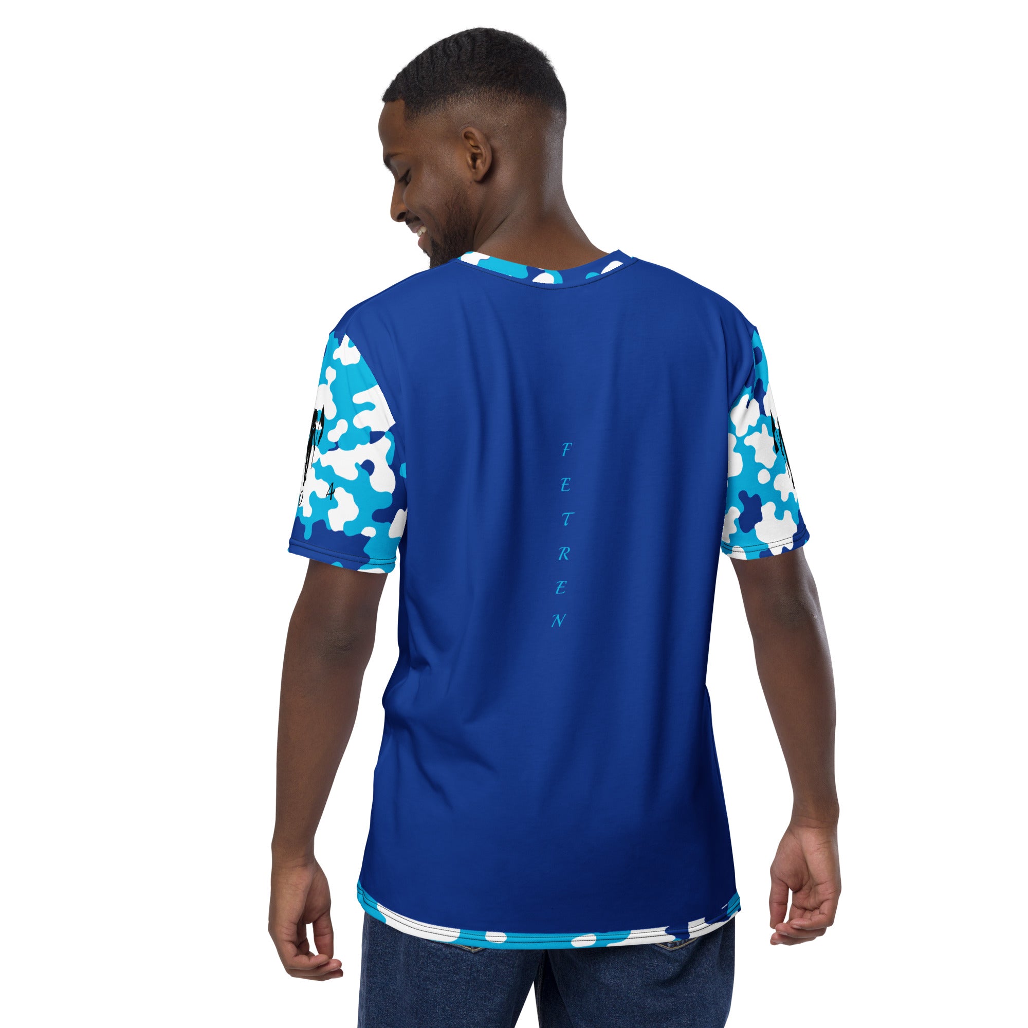 Honduras CAMO Fetren tee (Blue)-Fete Massive