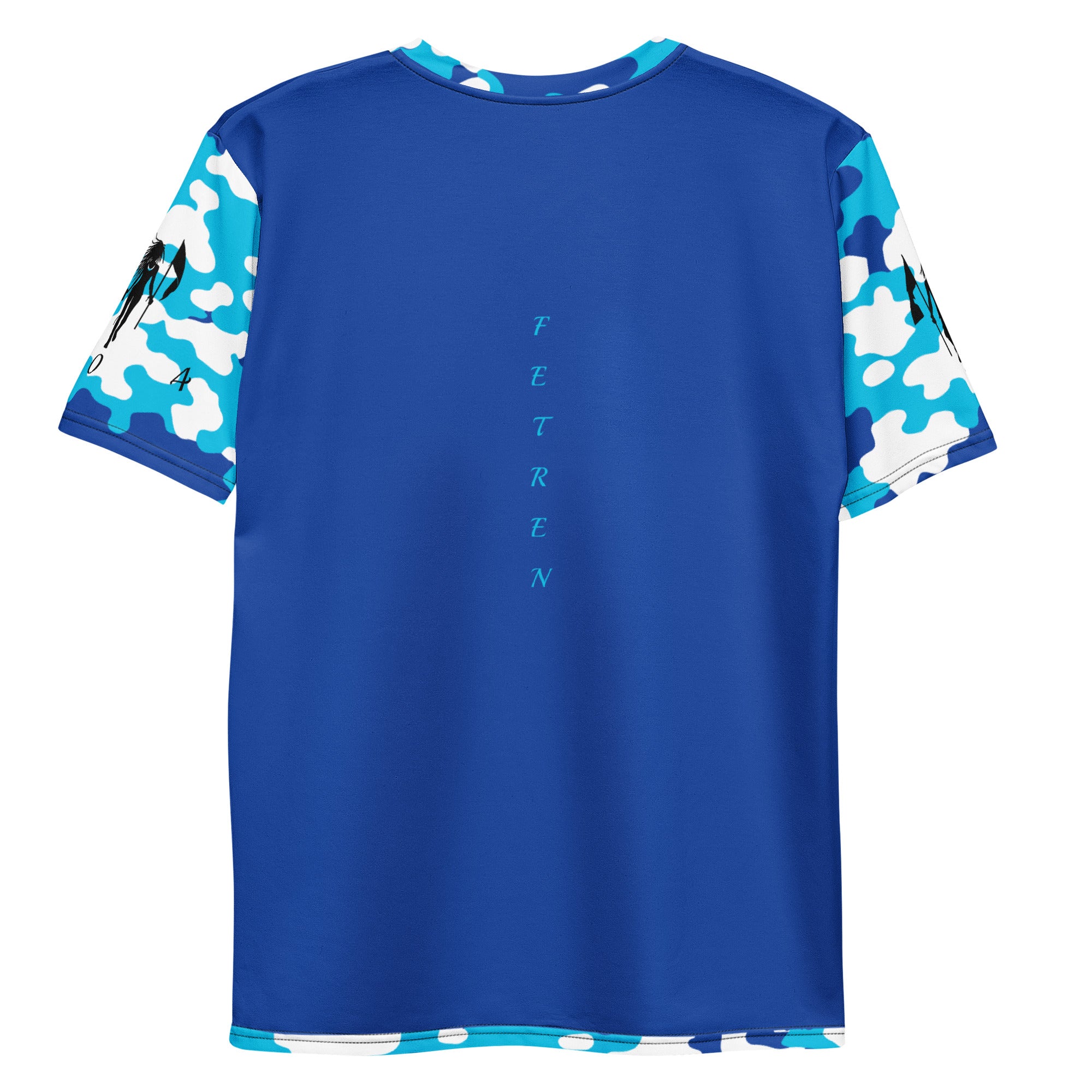 Honduras CAMO Fetren tee (Blue)-Fete Massive