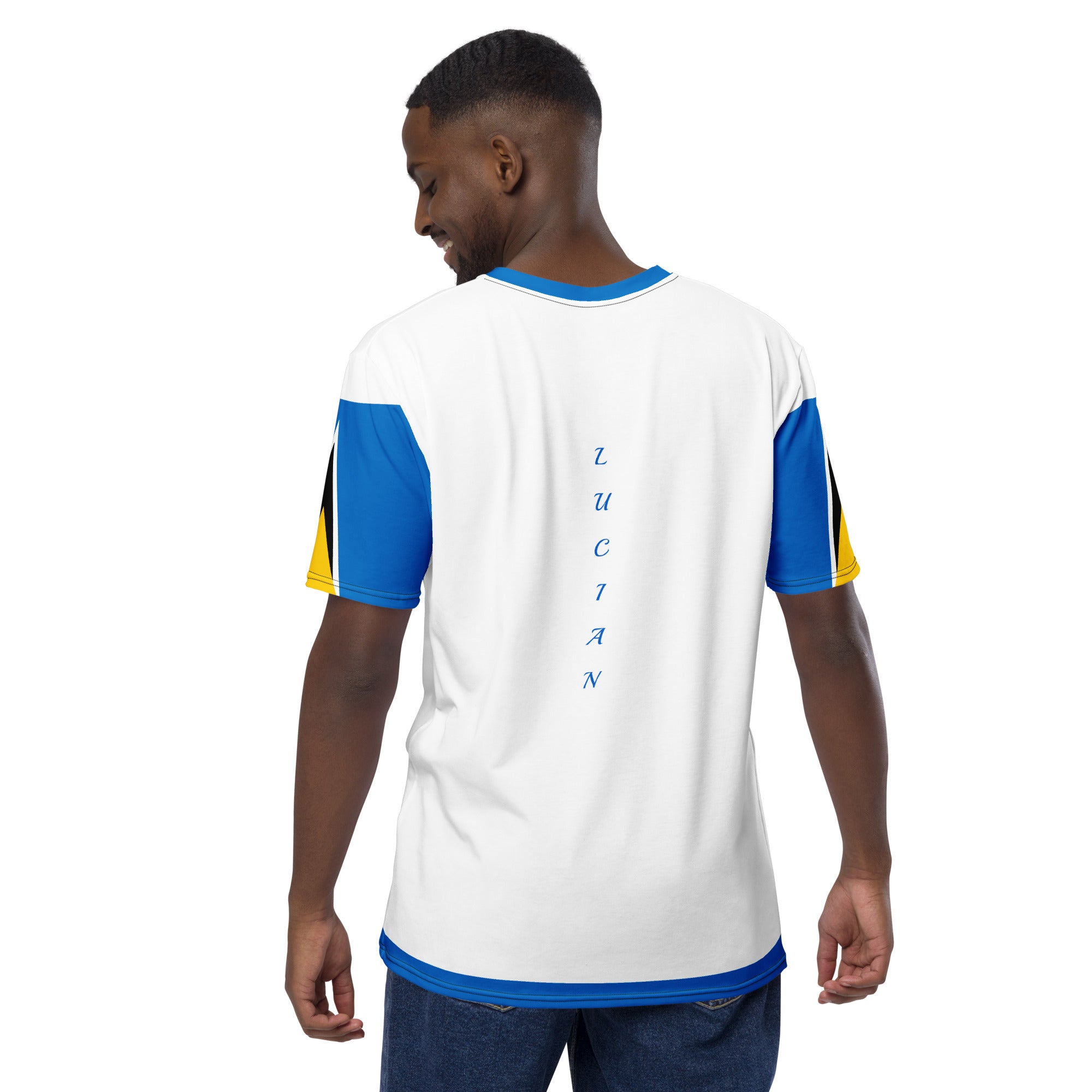 St. Lucia Men's t-shirt-Fete Massive