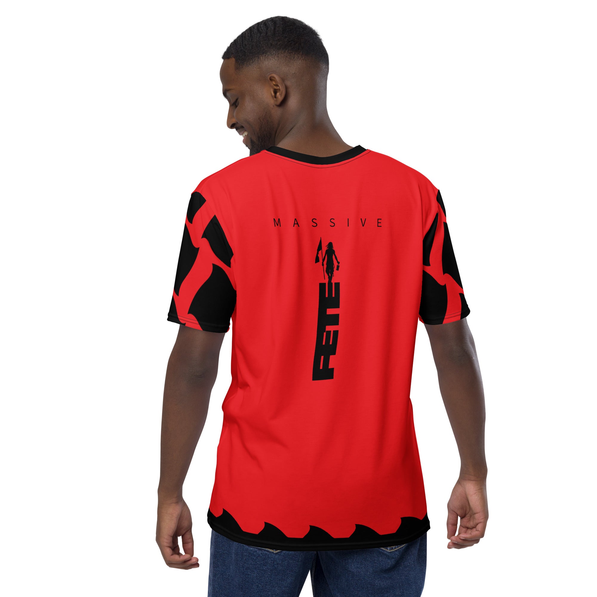 Grenada Off Script Men's t-shirt (Red)-Fete Massive