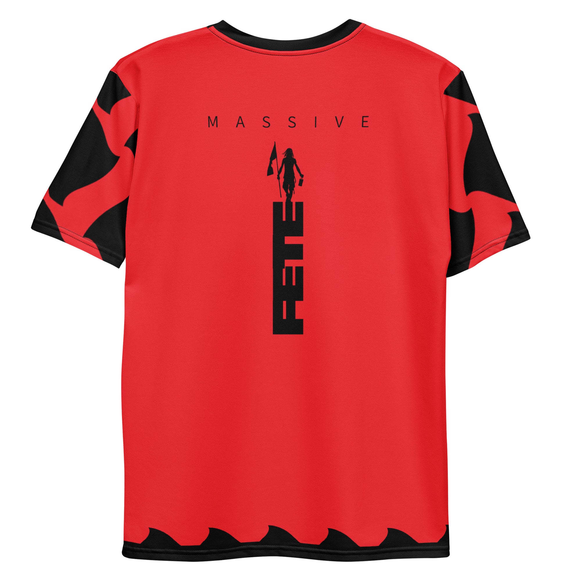 Grenada Off Script Men's t-shirt (Red)-Fete Massive