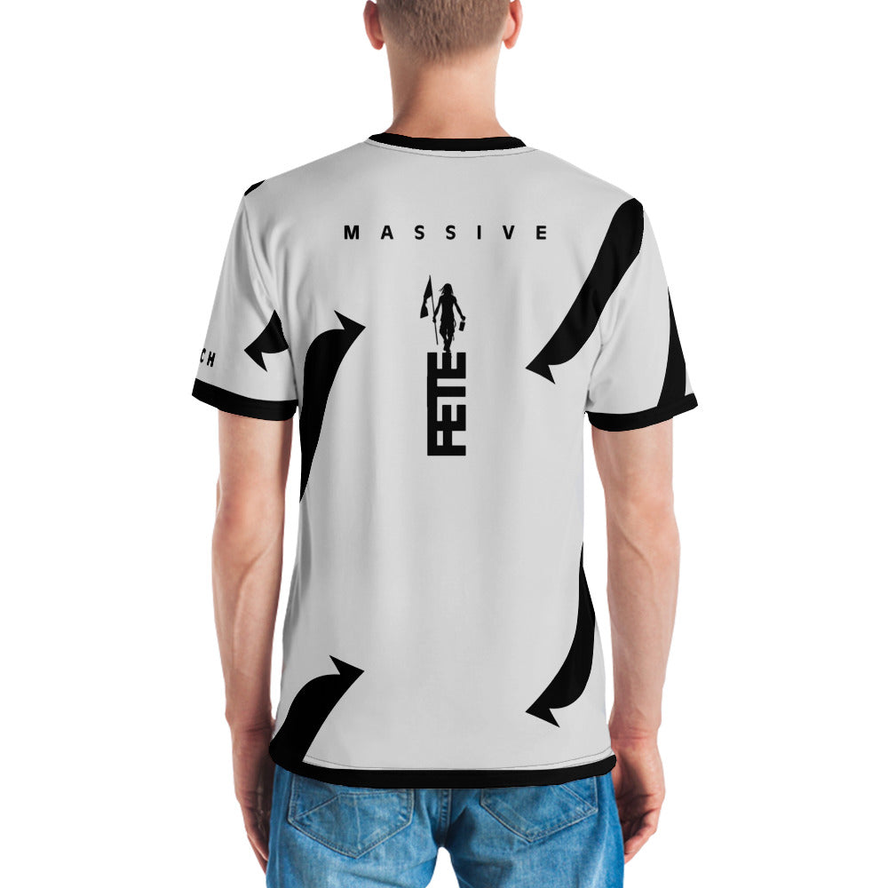 Designer Men's t-shirt-Fete Massive