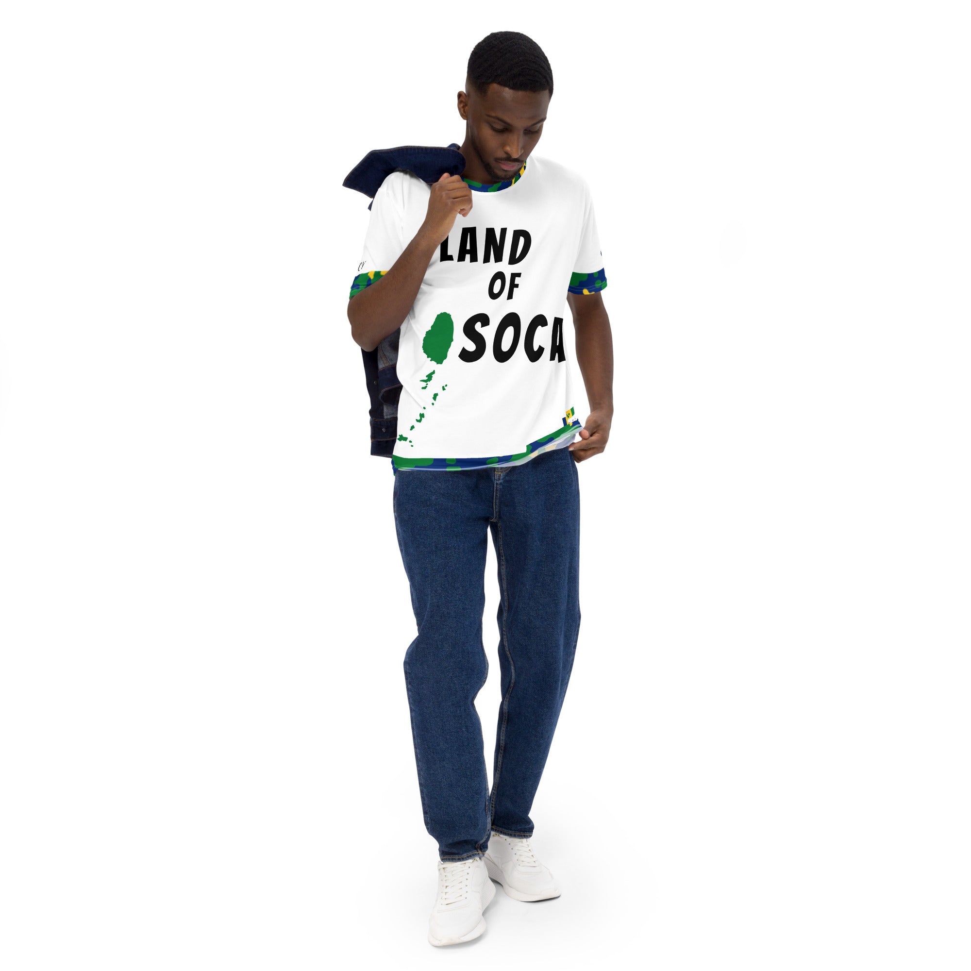 Saint Vincent Land of Soca CAMO t-shirt-Fete Massive