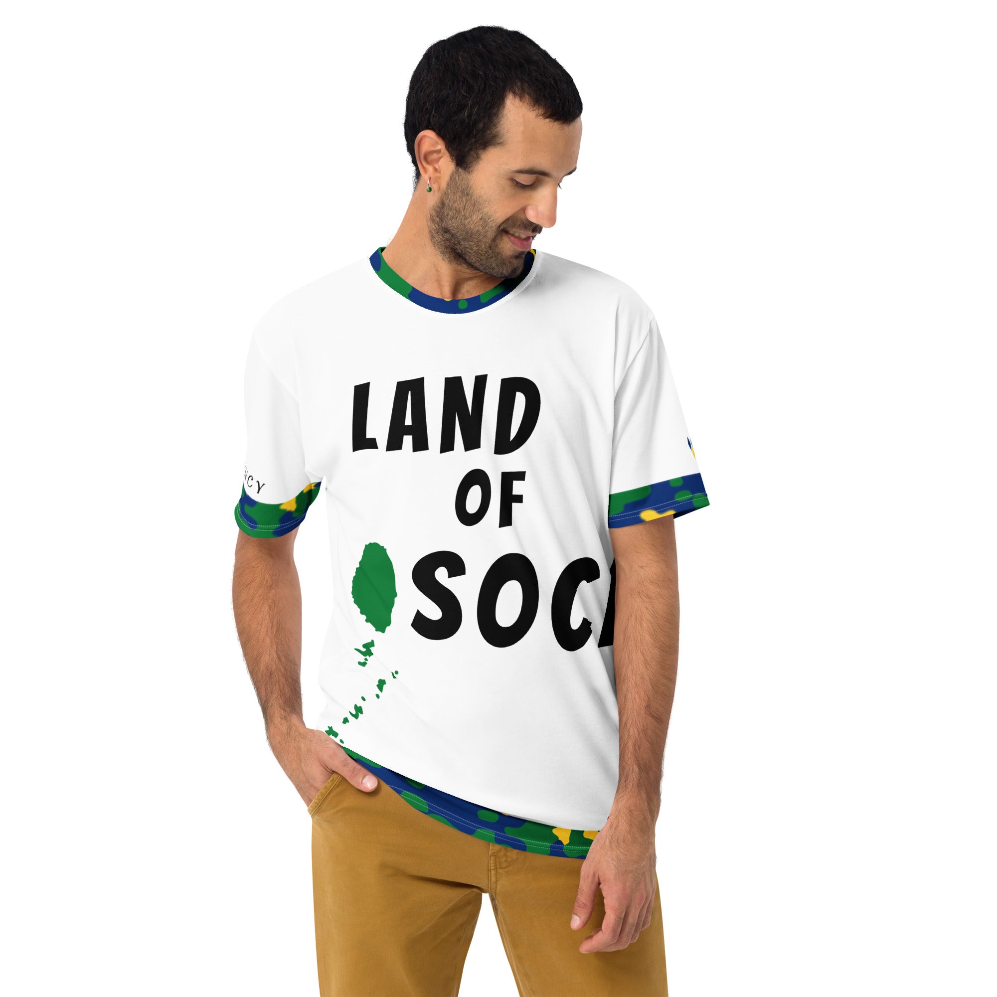 Saint Vincent Land of Soca CAMO t-shirt-Fete Massive