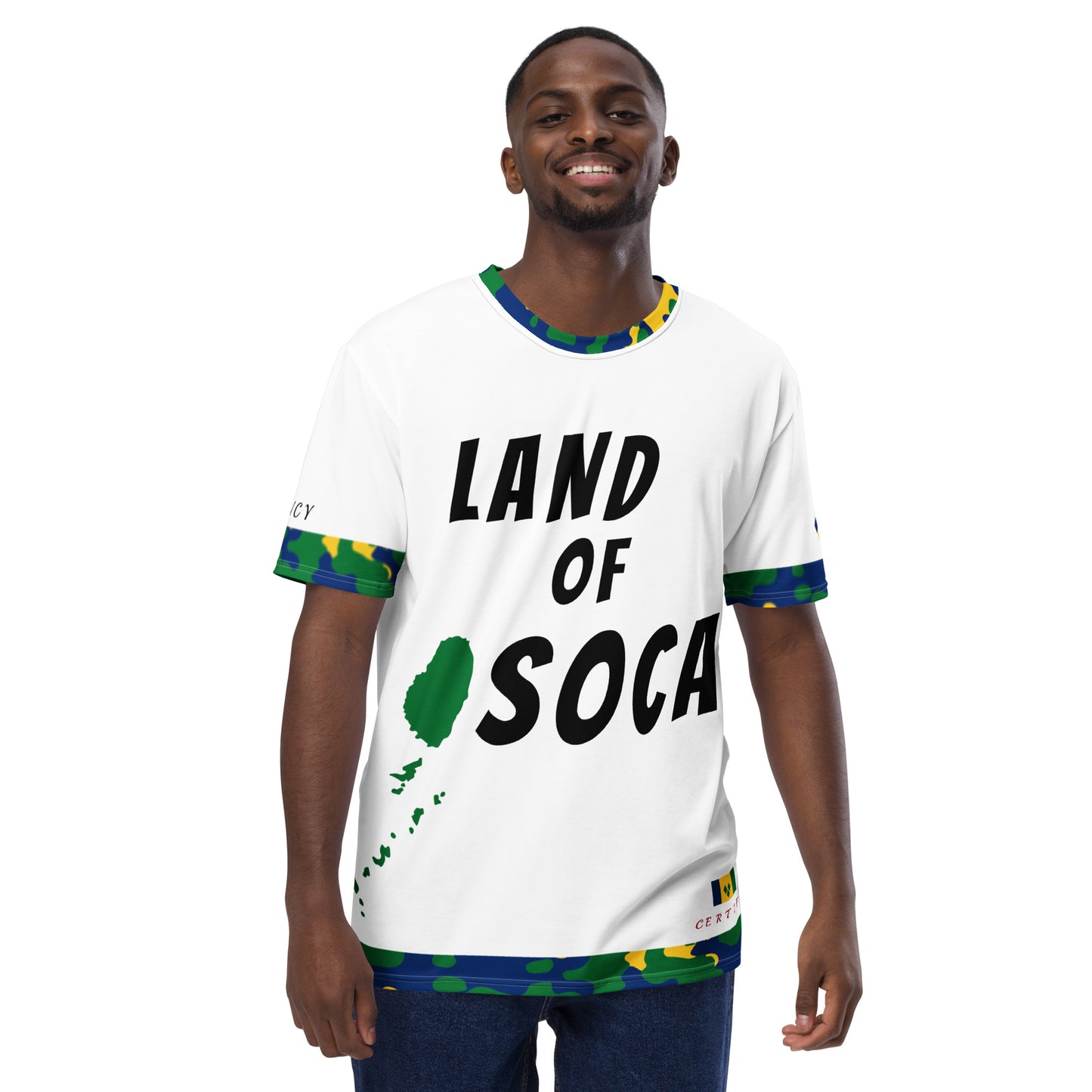 Saint Vincent Land of Soca CAMO t-shirt