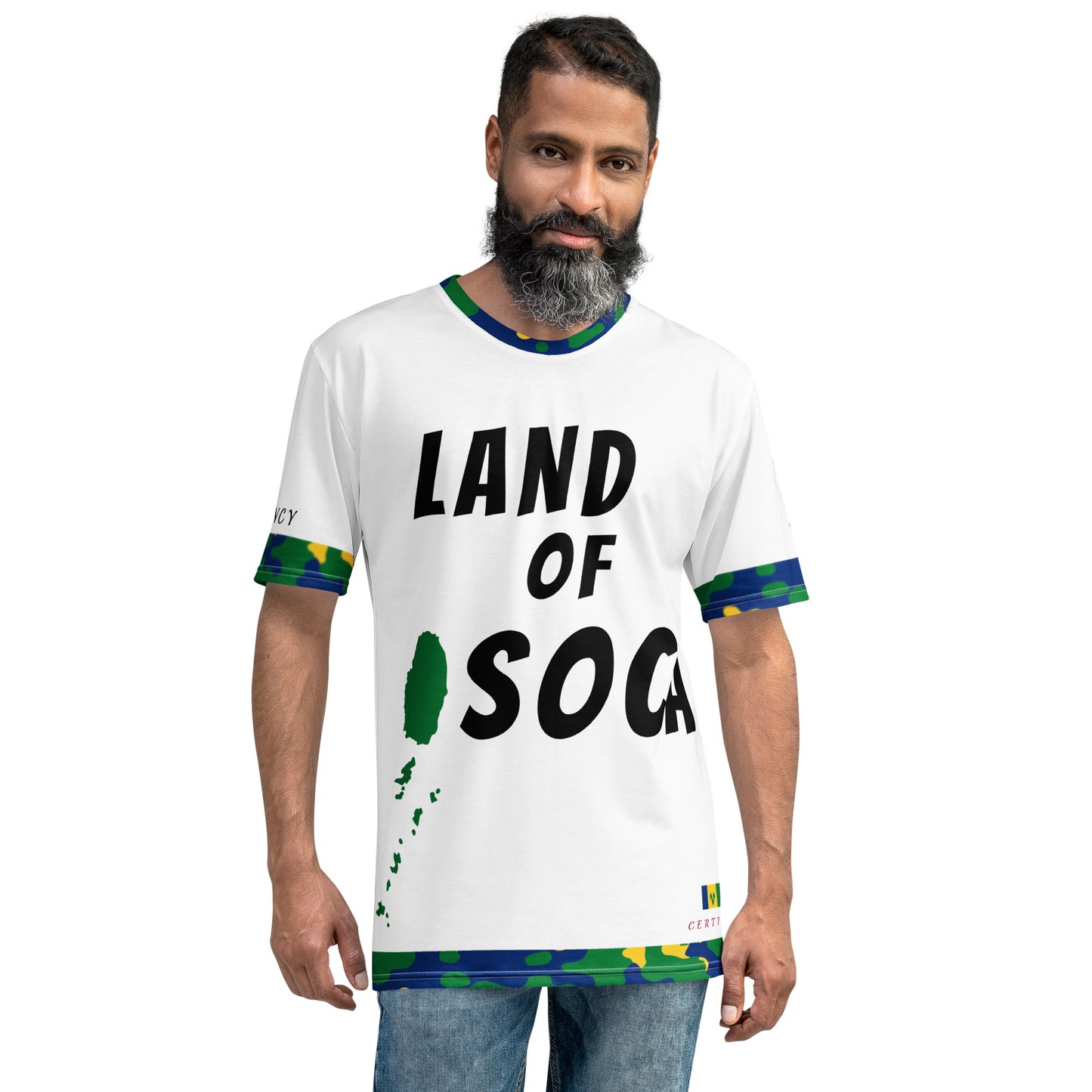 Saint Vincent Land of Soca CAMO t-shirt