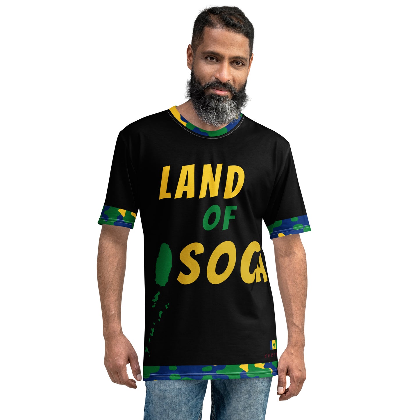 Saint Vincent Land of Soca CAMO t-shirt