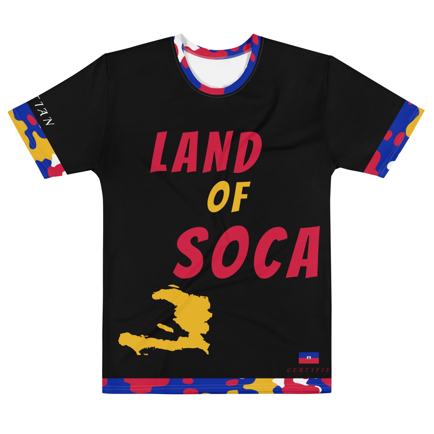 Haiti Land of Soca CAMO t-shirt