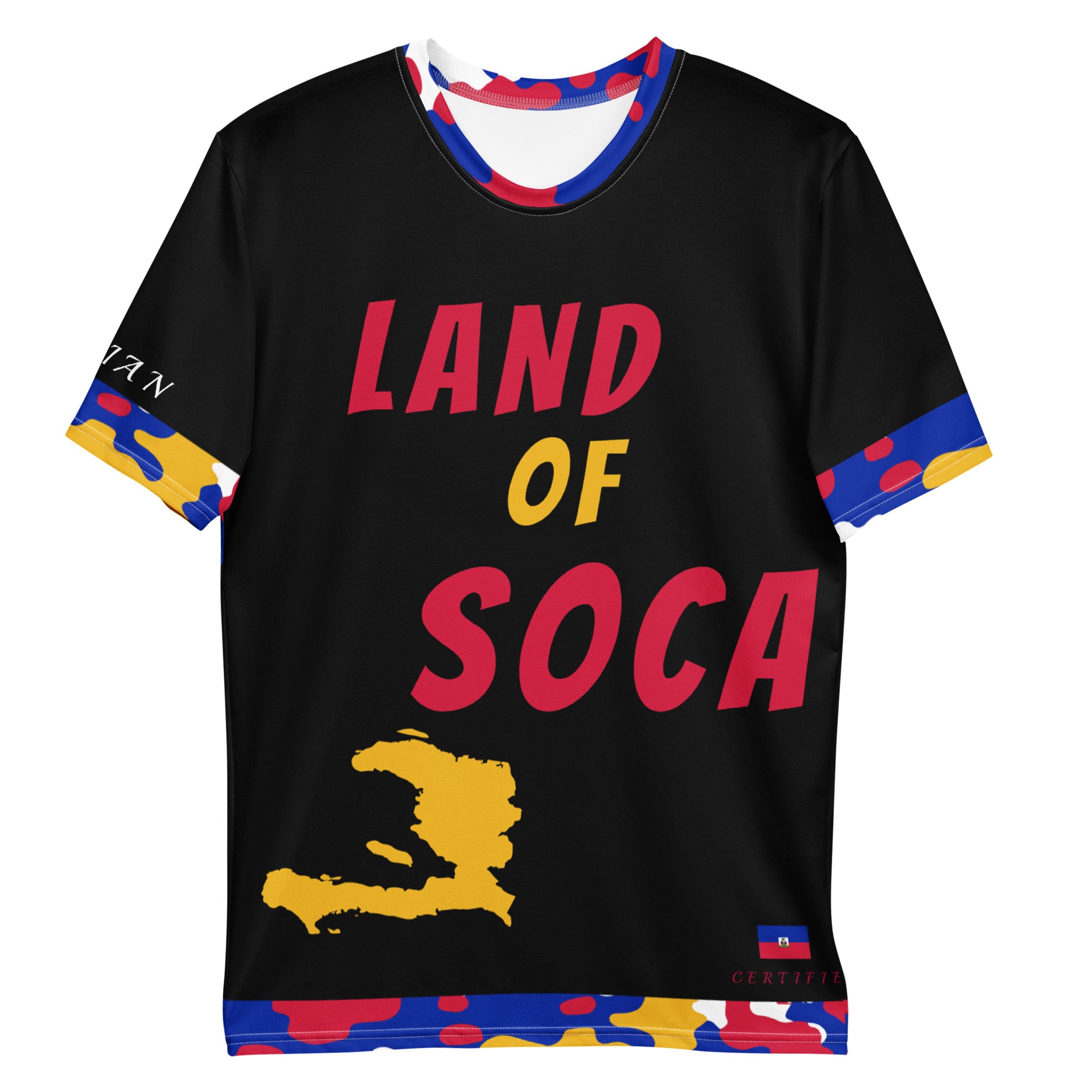 Haiti Land of Soca CAMO t-shirt-Fete Massive