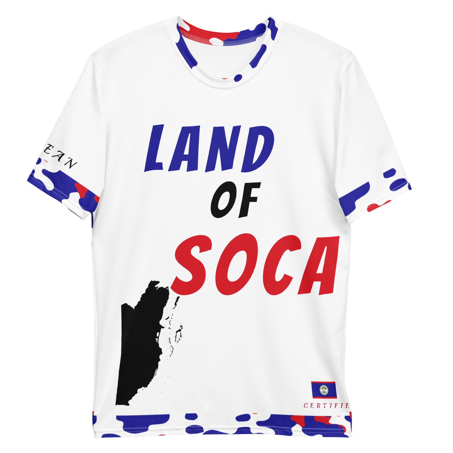 Belize Land of Soca CAMO t-shirt