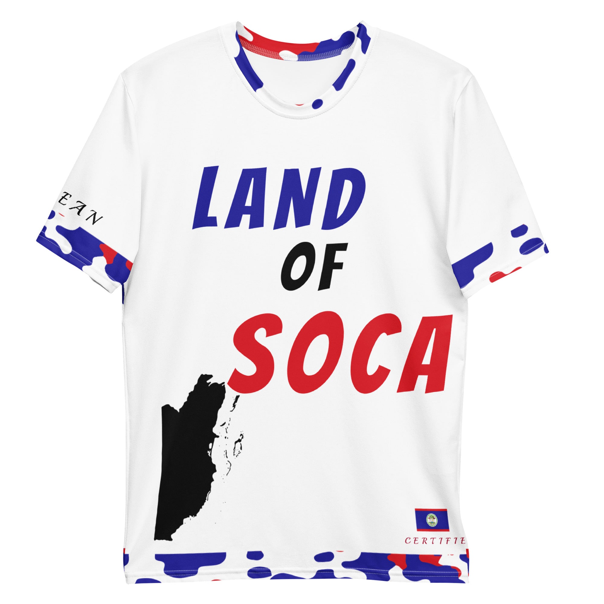 Belize Land of Soca CAMO t-shirt-Fete Massive