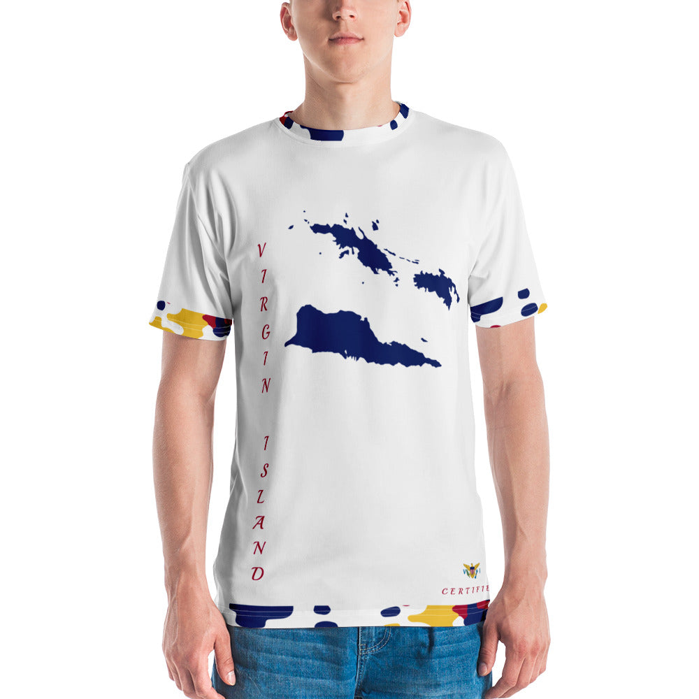 Virgin Islands Fetren CAMO tee (White)-Fete Massive