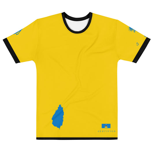 St. Lucia Men's t-shirt-Fete Massive