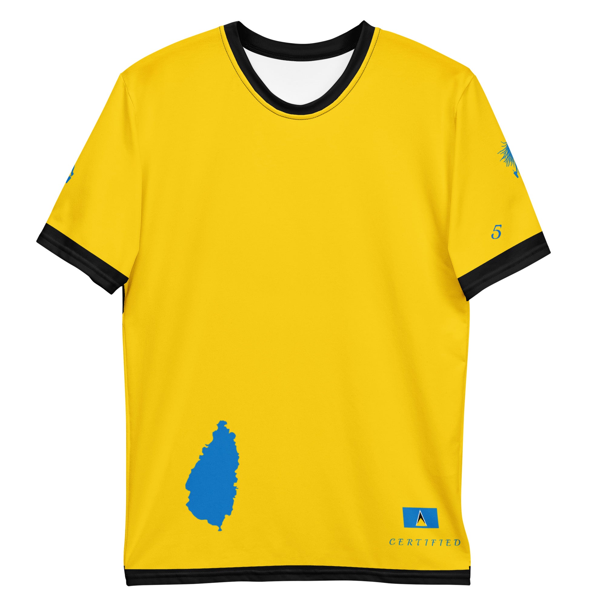 St. Lucia Men's t-shirt-Fete Massive