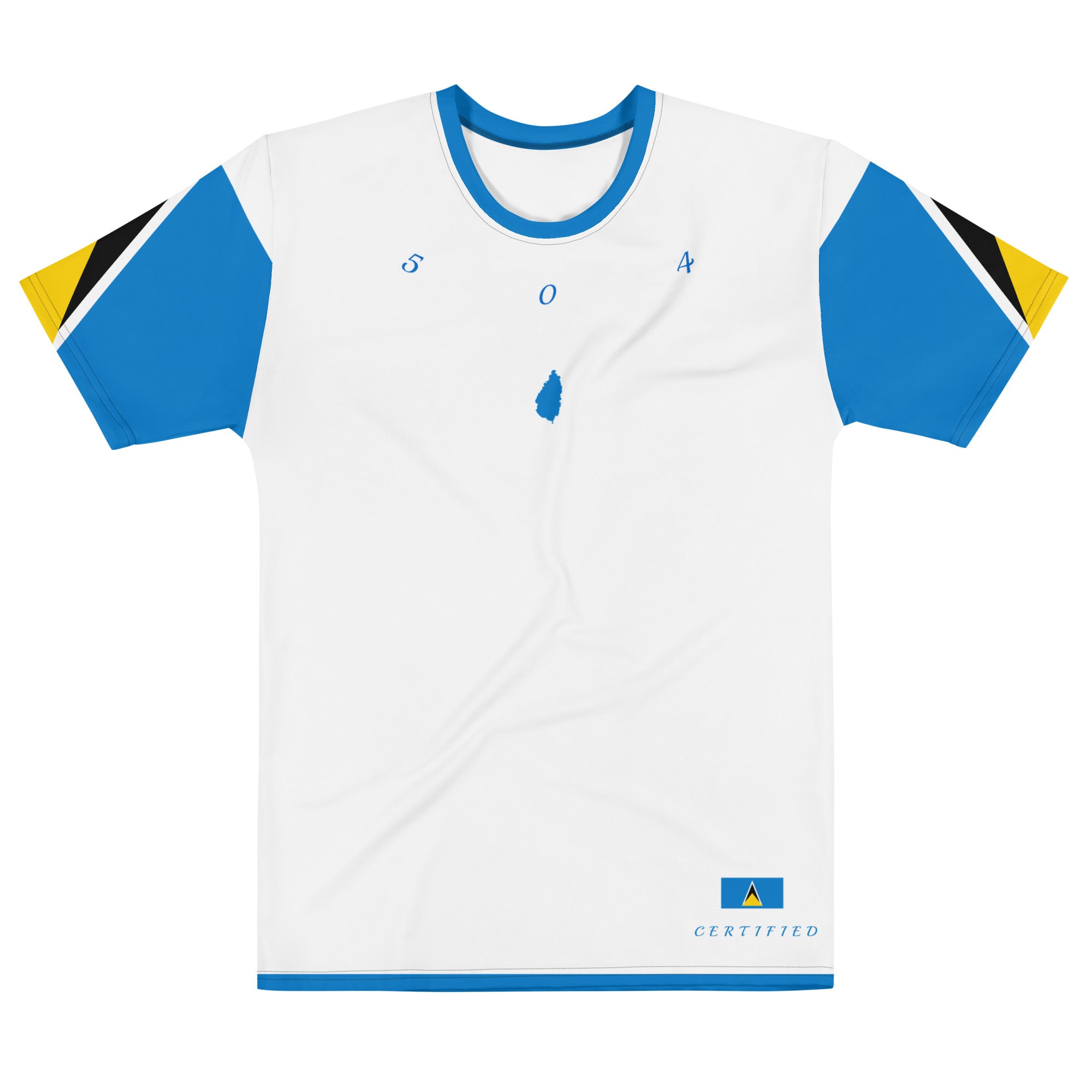 St. Lucia Men's t-shirt-Fete Massive