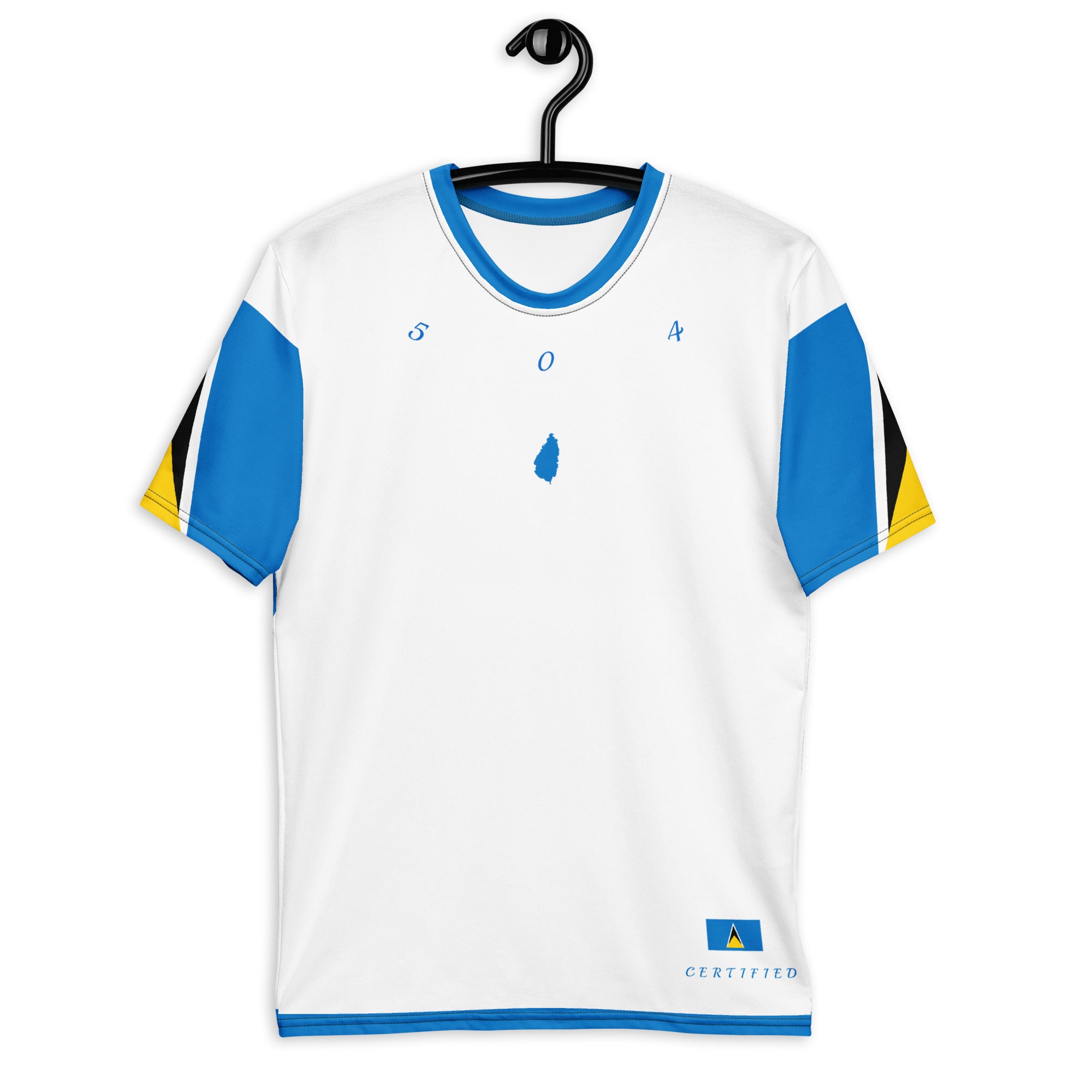 St. Lucia Men's t-shirt-Fete Massive