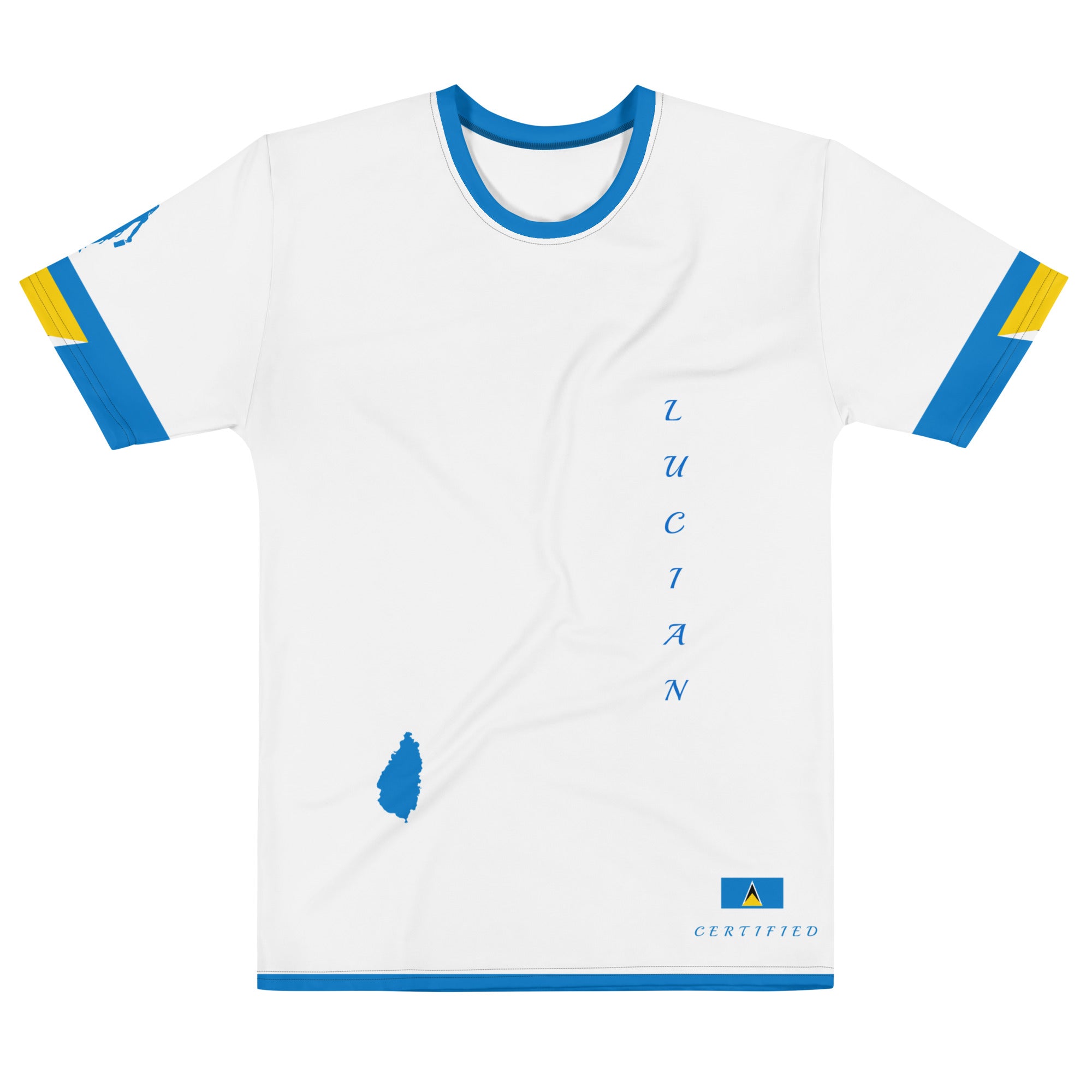 St. Lucia Men's t-shirt-Fete Massive