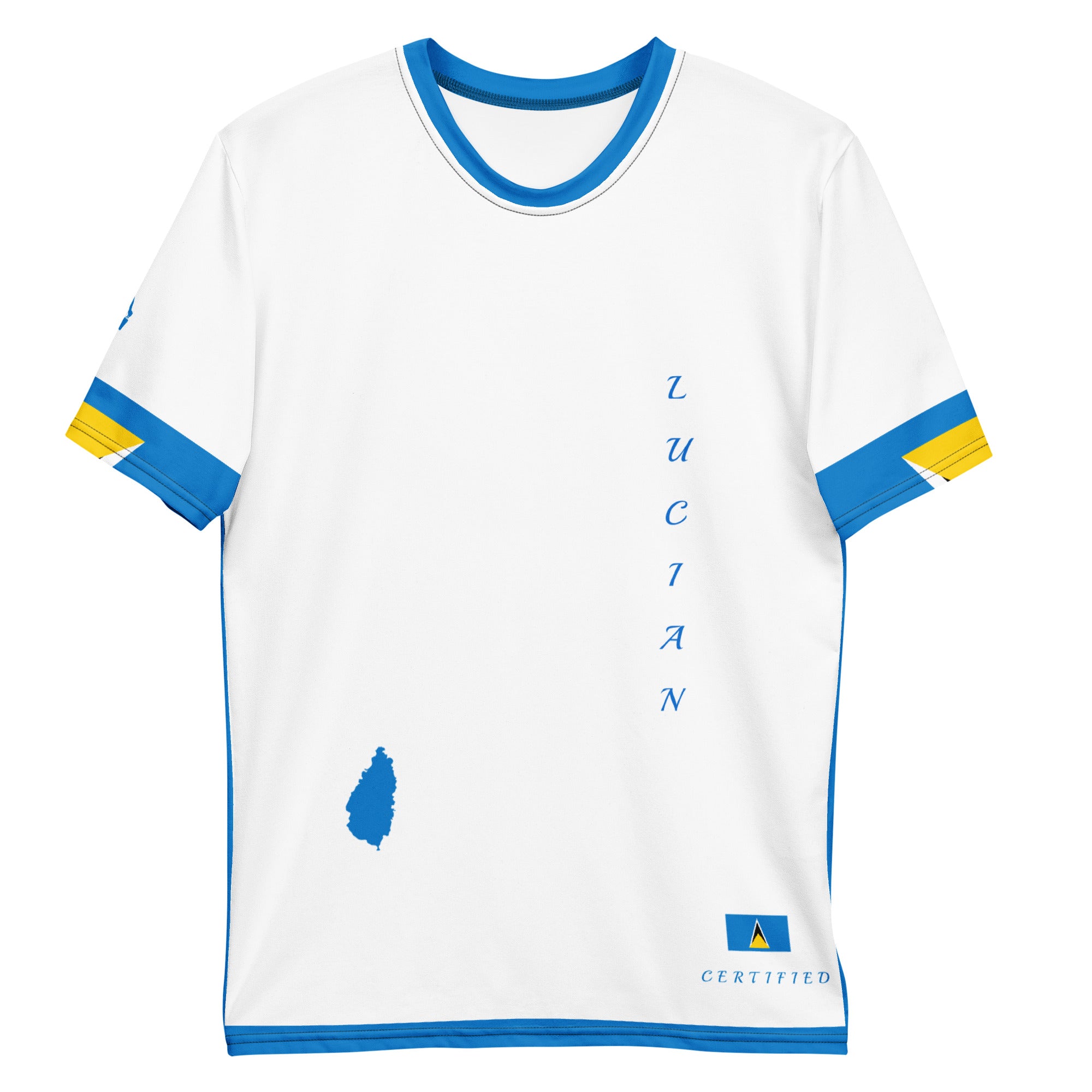 St. Lucia Men's t-shirt-Fete Massive