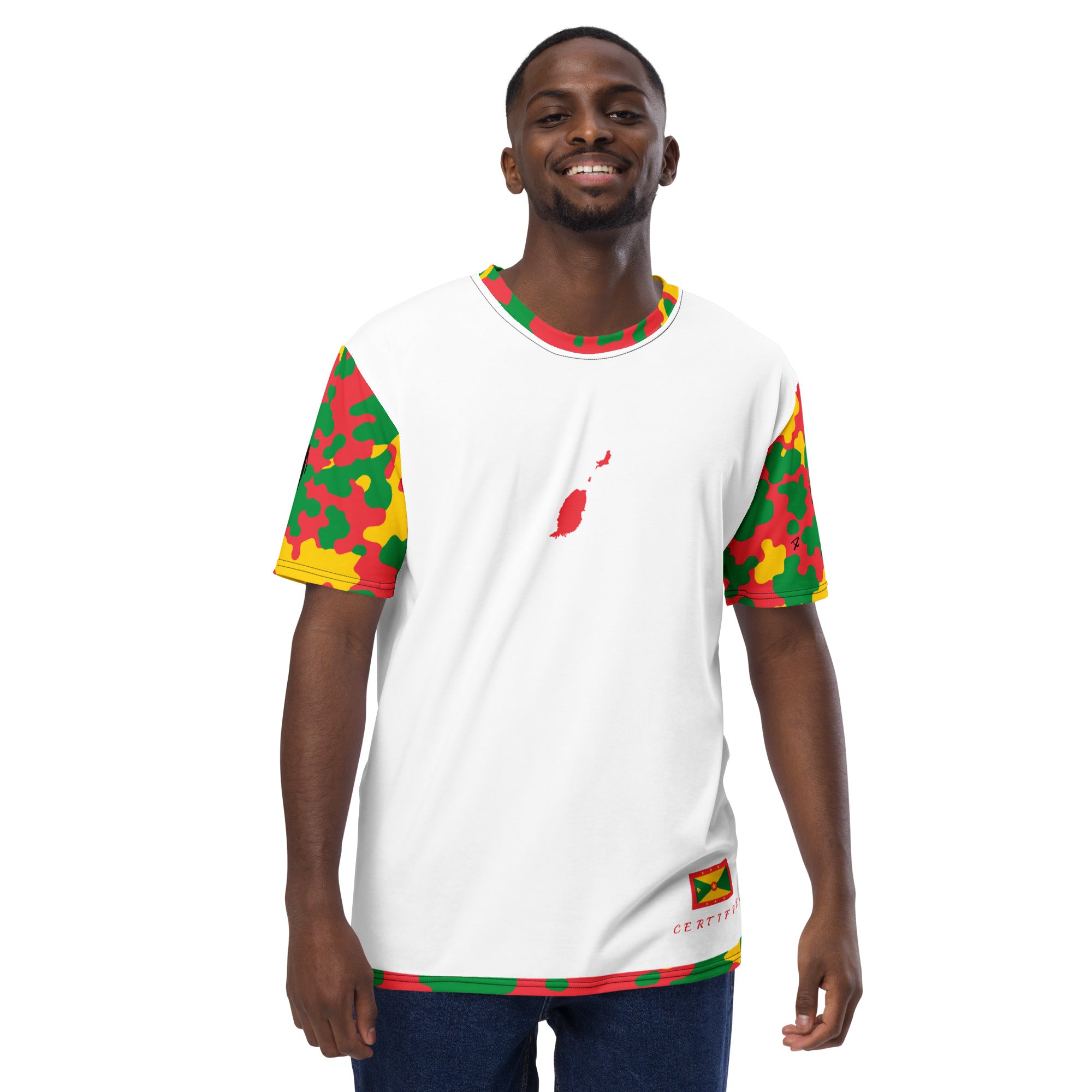 Grenada Fetren CAMO (Full Sleeve) Men's t-shirt-Fete Massive