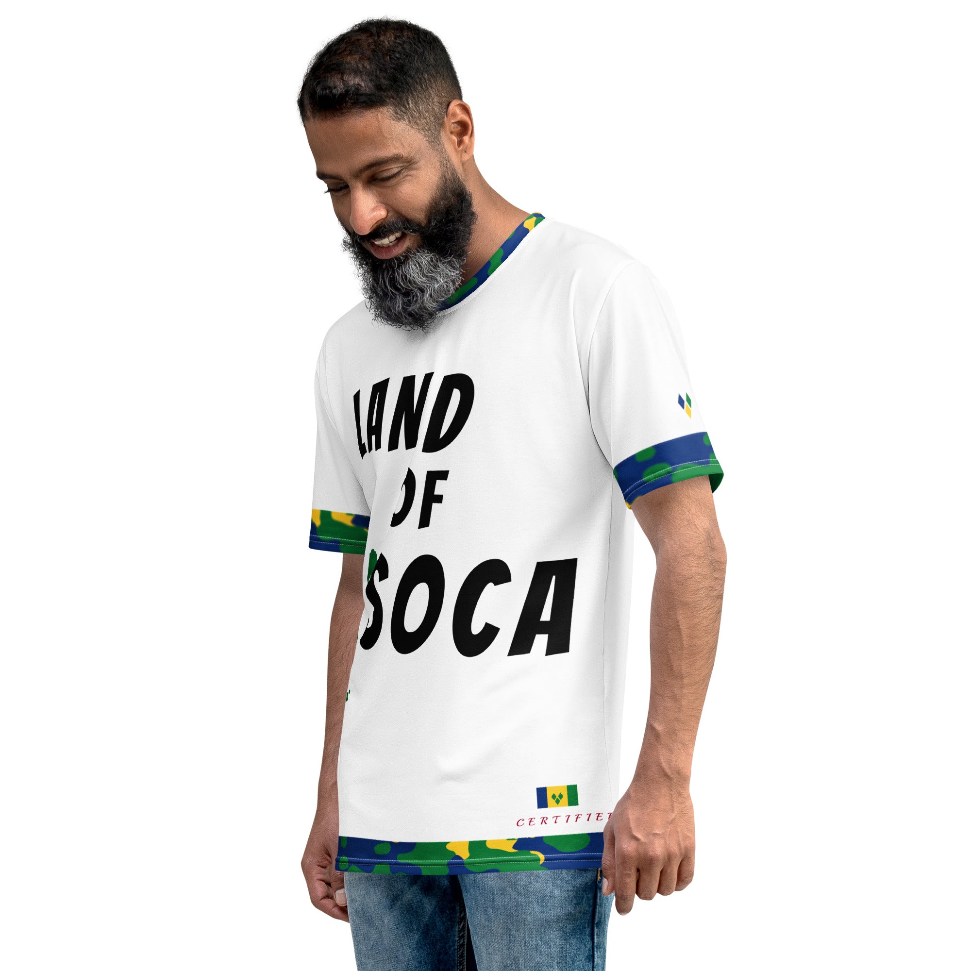 Saint Vincent Land of Soca CAMO t-shirt-Fete Massive