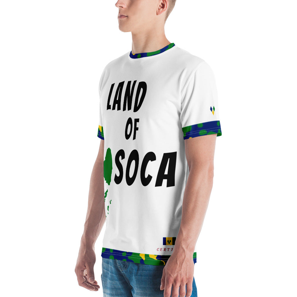 Saint Vincent Land of Soca CAMO t-shirt-Fete Massive