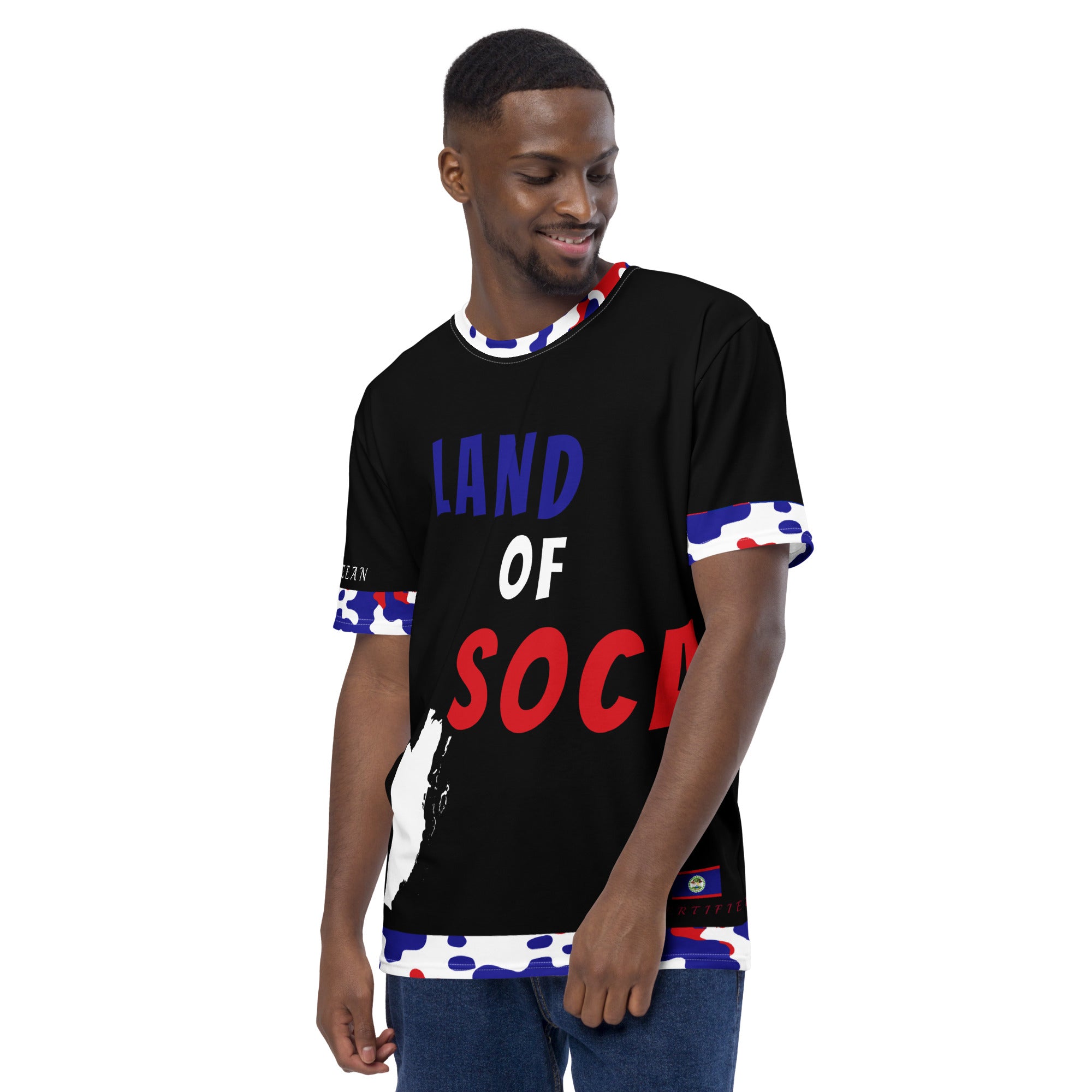 Belize Land of Soca CAMO t-shirt-Fete Massive