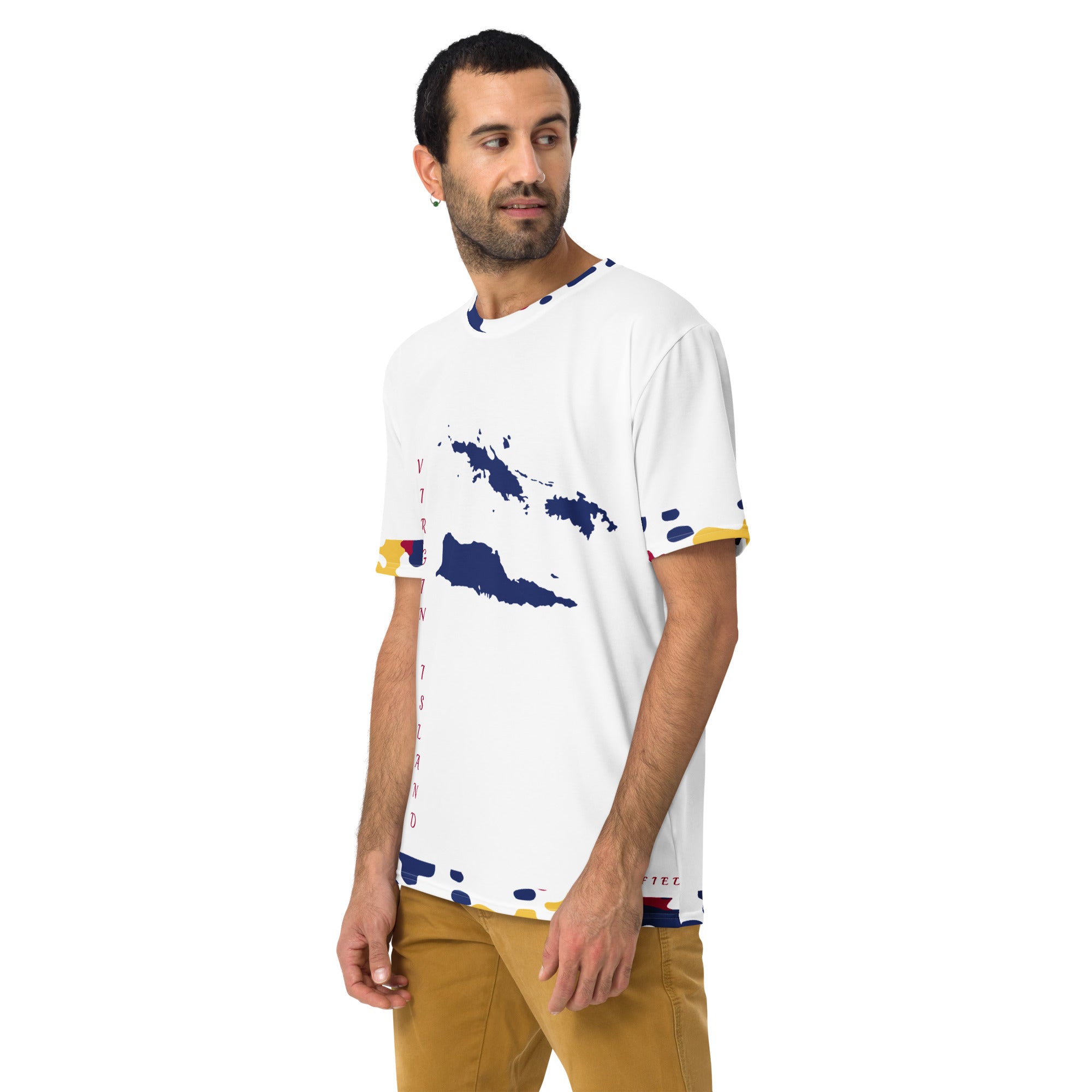 Virgin Islands Fetren CAMO tee (White)-Fete Massive