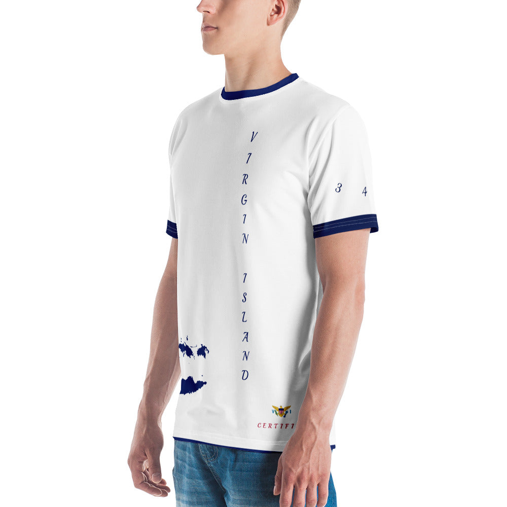 Virgin Islands Fetren tee Blue trim-Fete Massive