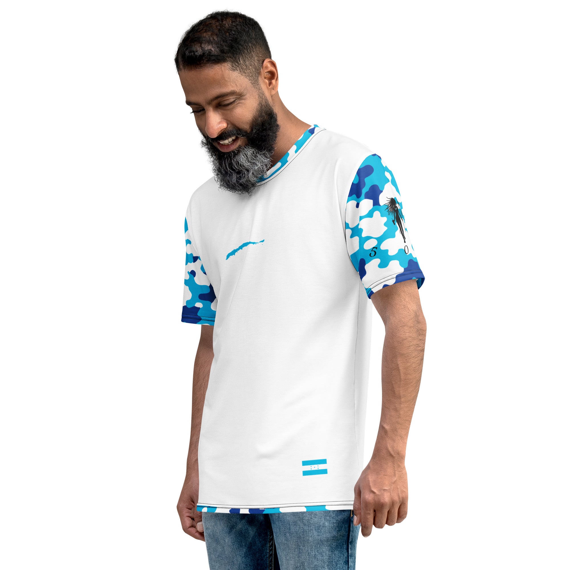 Honduras CAMO Fetren tee White-Fete Massive