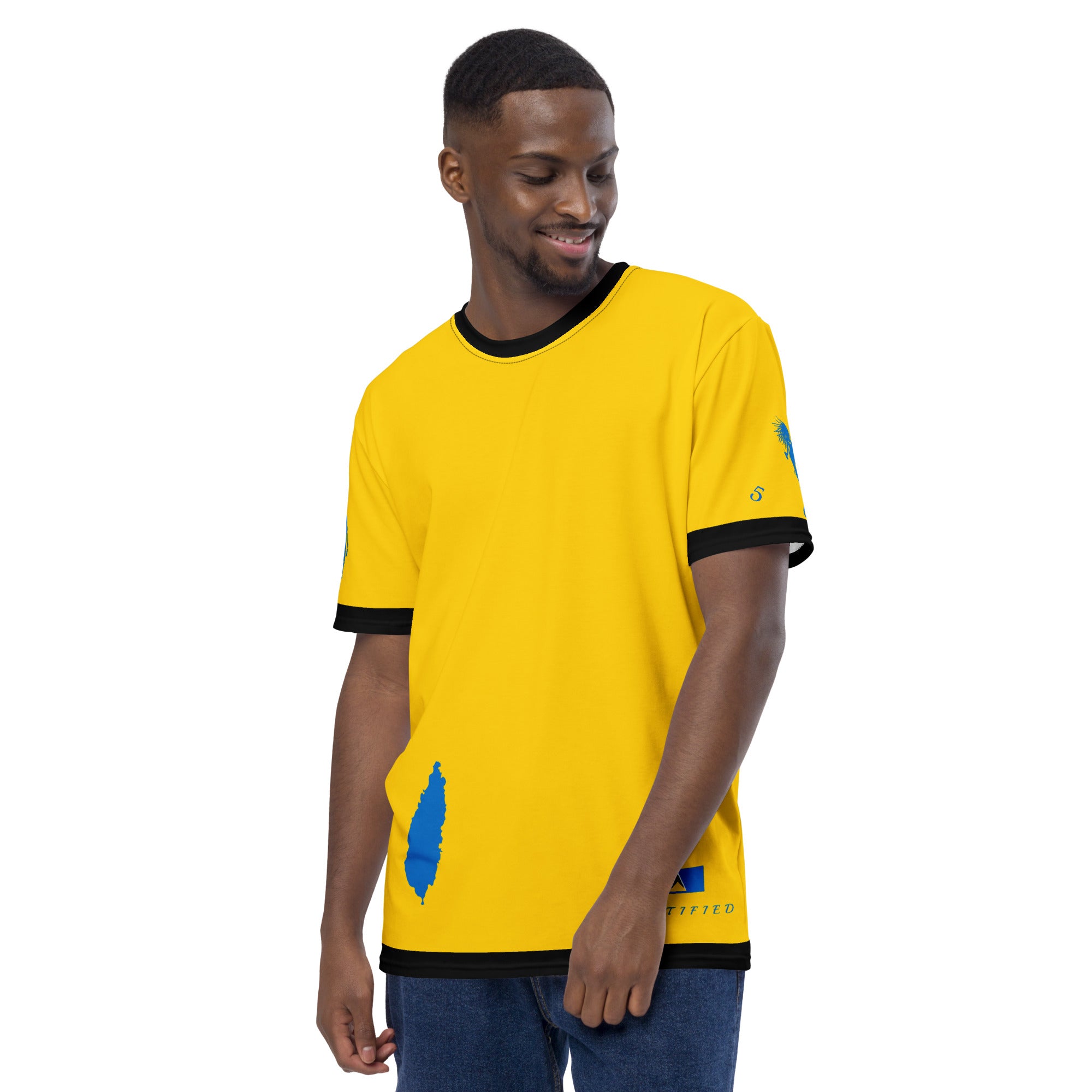 St. Lucia Men's t-shirt-Fete Massive