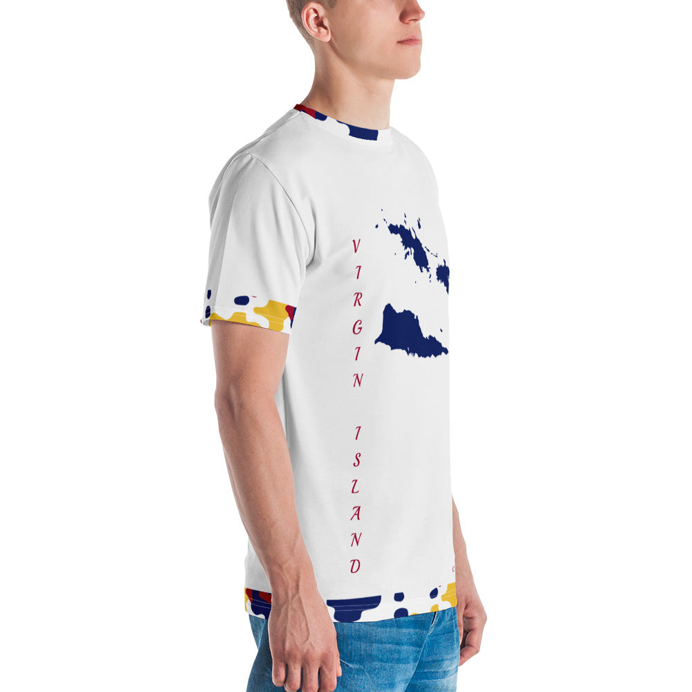 Virgin Islands Fetren CAMO tee (White)-Fete Massive