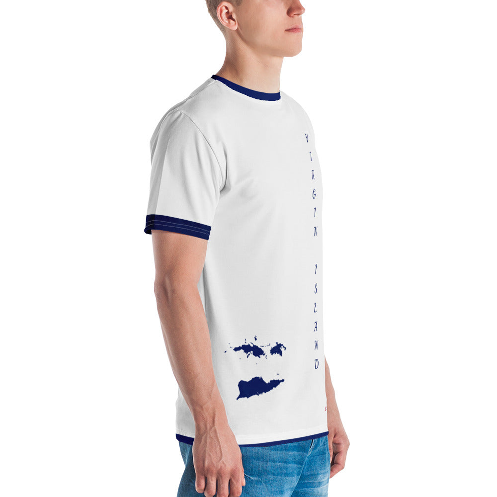 Virgin Islands Fetren tee Blue trim-Fete Massive