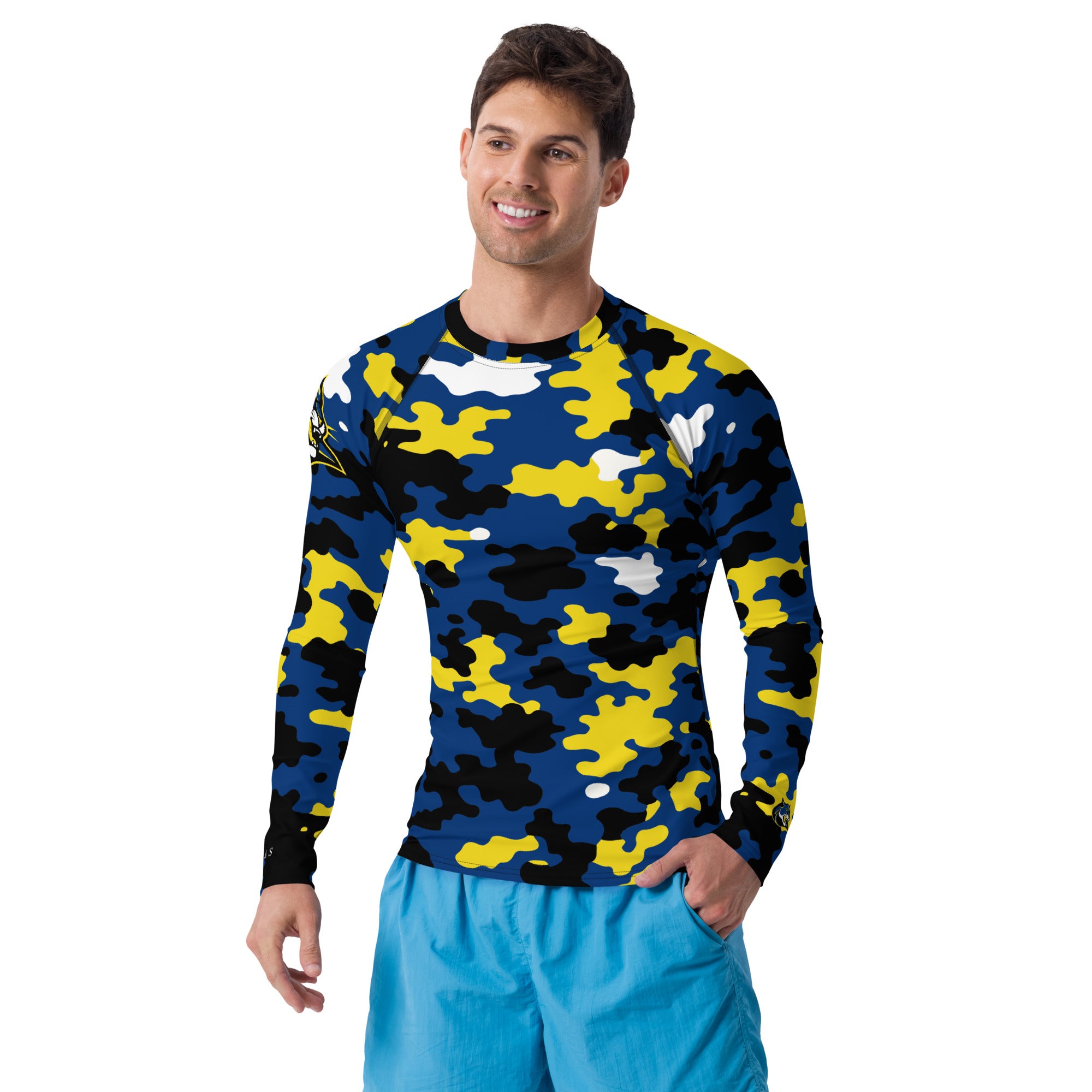 Men's Rash Guard-Fete Massive