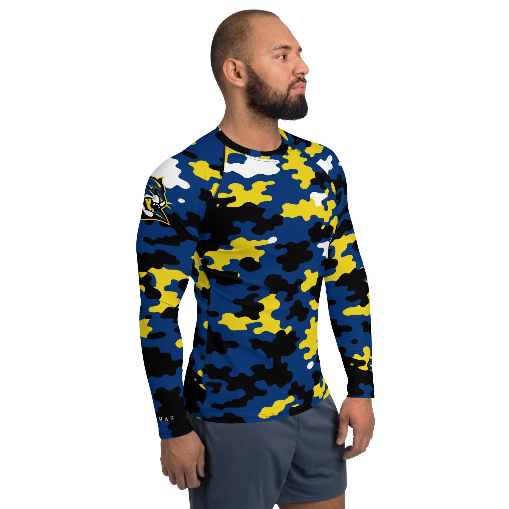 Men's Rash Guard-Fete Massive