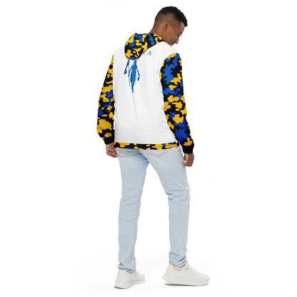 Fetren (Saint Lucia White) Men’s windbreaker