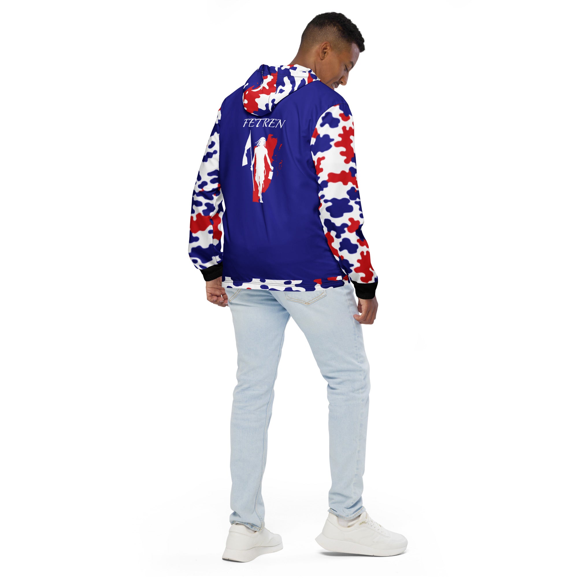 Fetren CAMO (Belize Blue) Jacket-Fete Massive