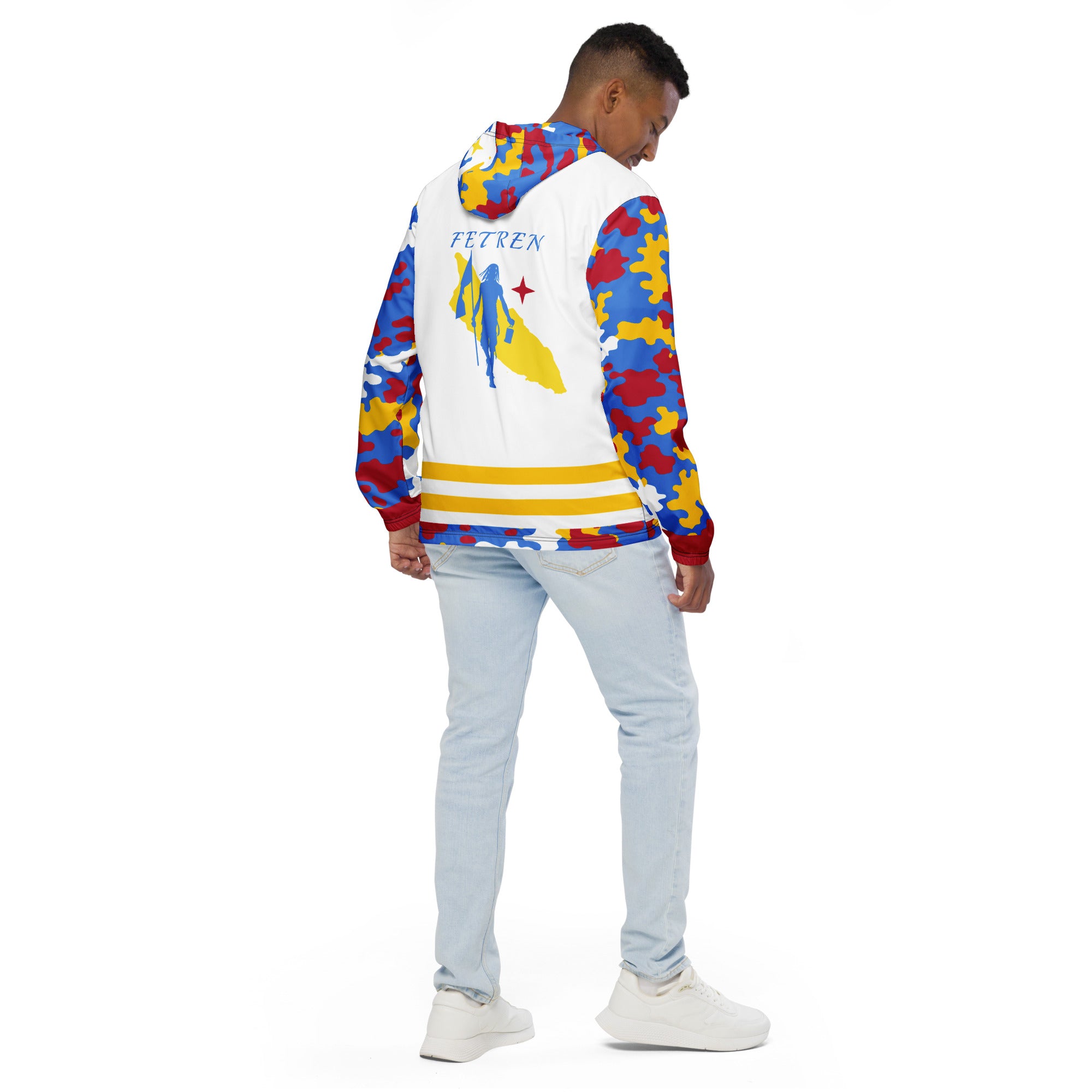 Fetren CAMO Jacket (Aruba White)-Fete Massive