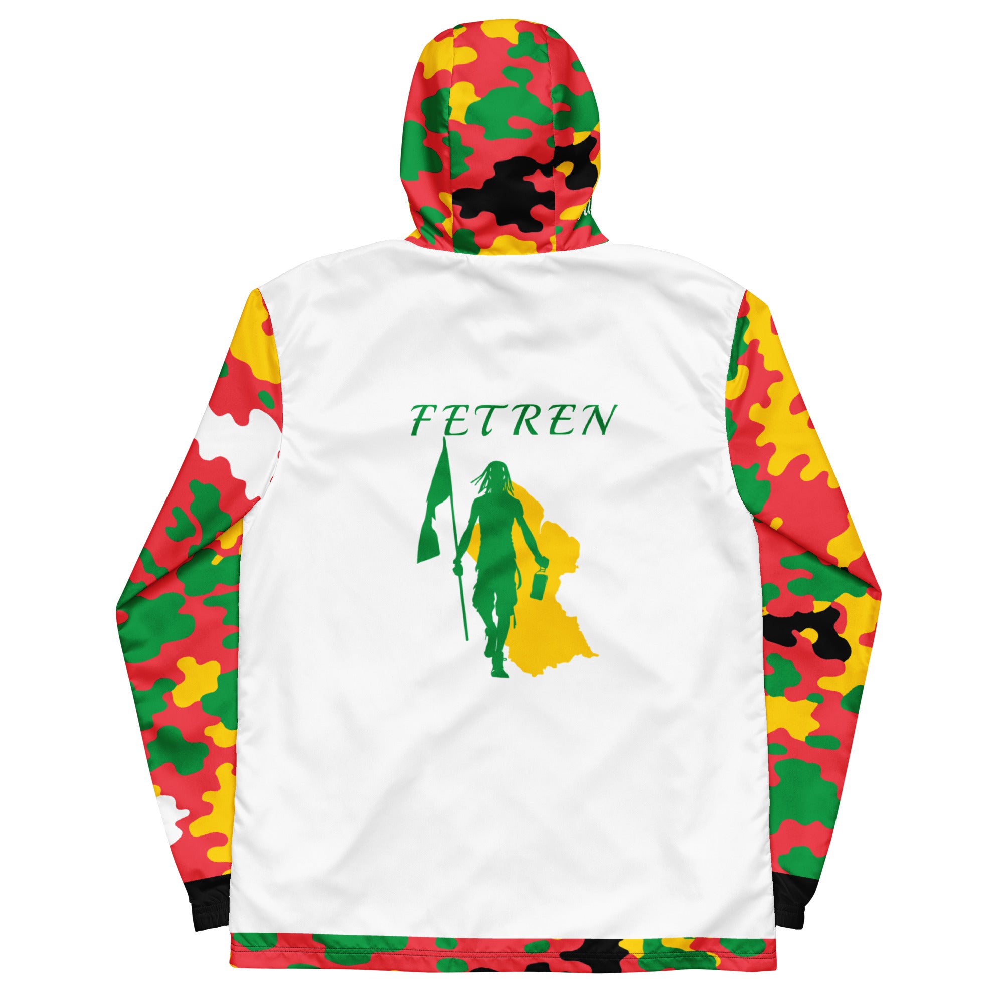 Fetren CAMO Jacket (Guyana White)-Fete Massive