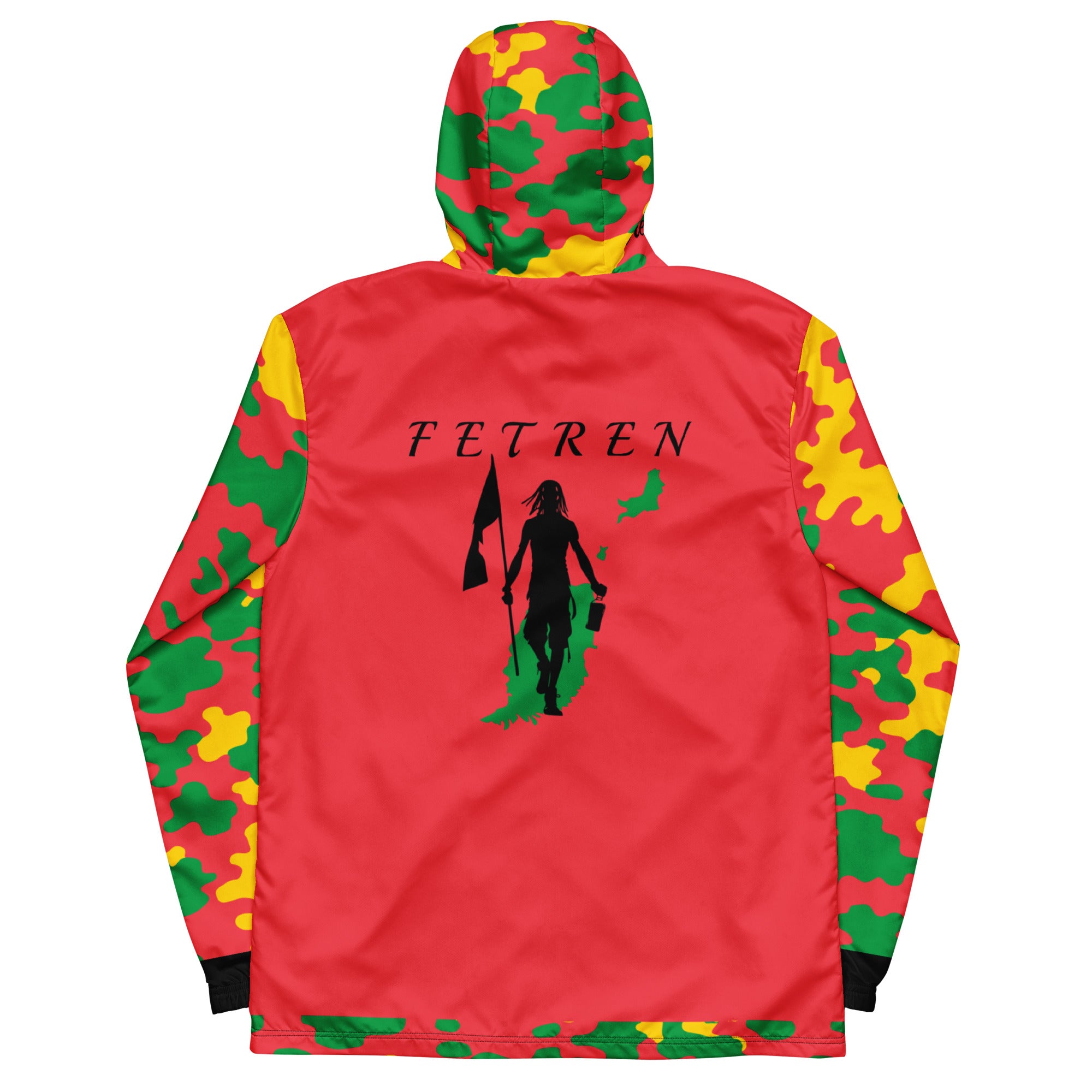 Fetren CAMO Jacket (Grenada Red)-Fete Massive