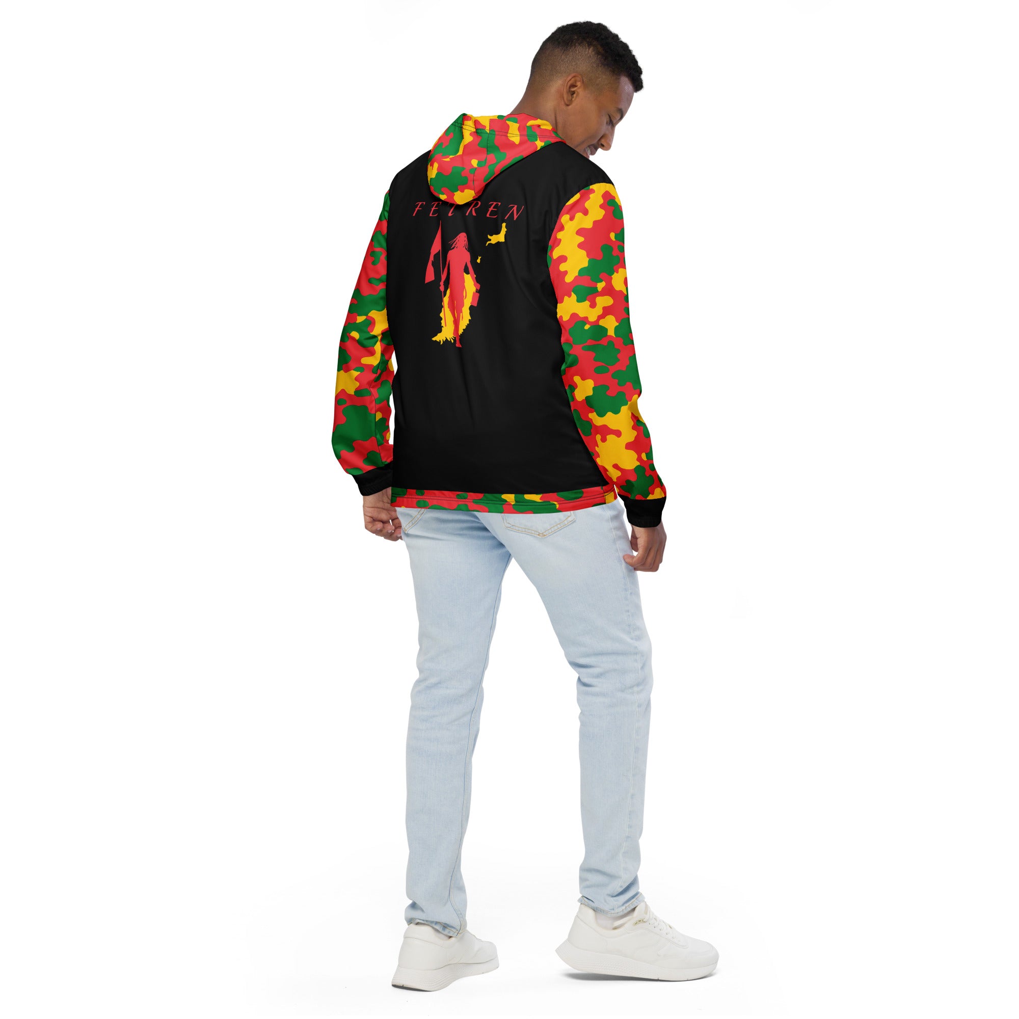 Fetren CAMO Jacket (Grenada Black)-Fete Massive