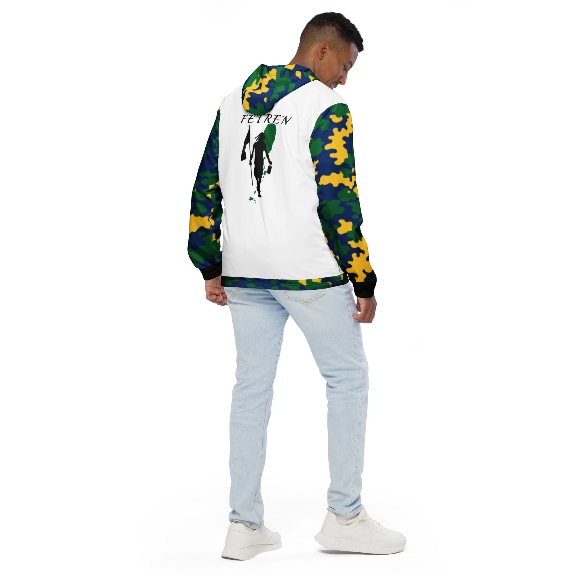 Fetren CAMO Jacket (St. Vincent White)-Fete Massive