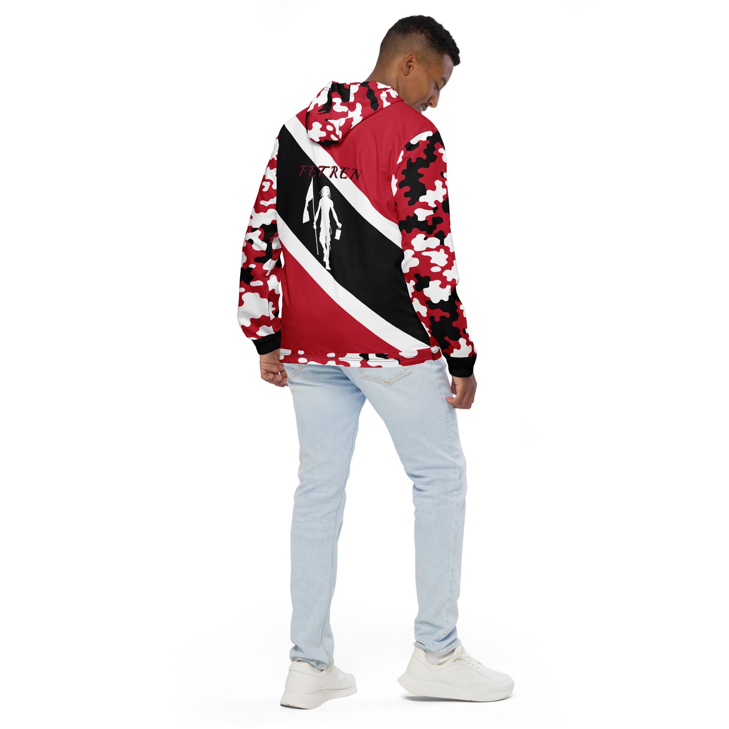 Fetren CAMO Jacket (Trinidad Red)