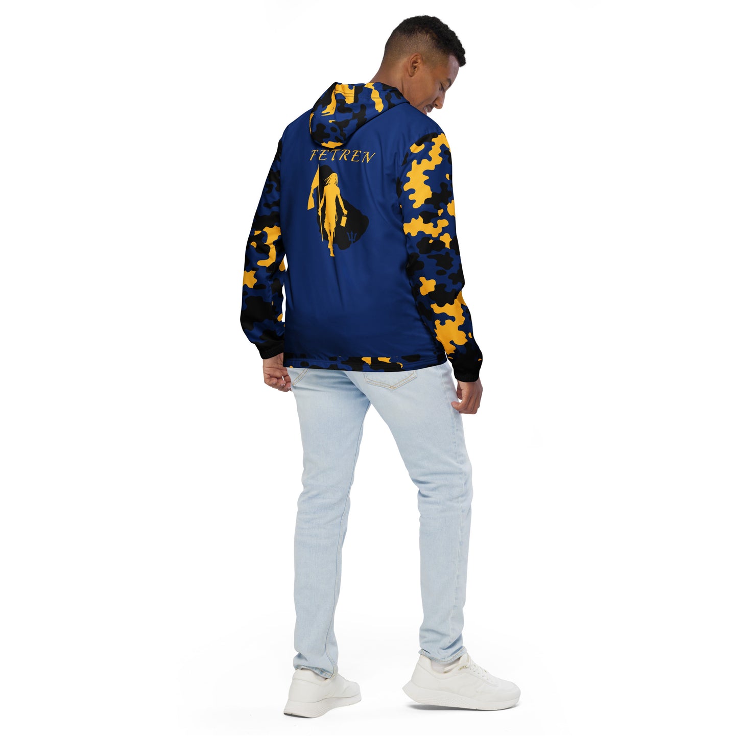 Fetren CAMO Jacket (Barbados Blue)